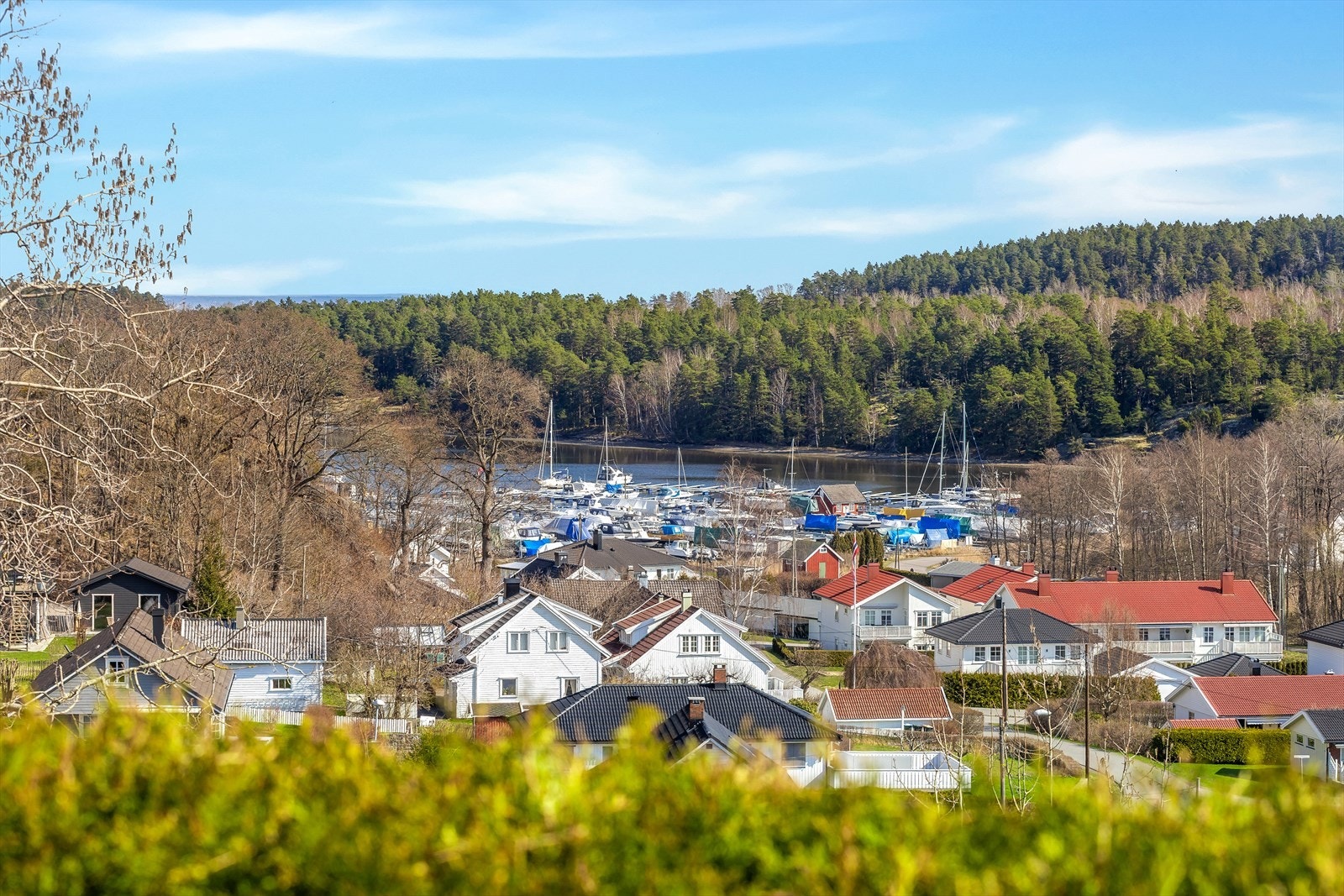 Denne flotte utsikten får du fra eiendommen! Galleribilde