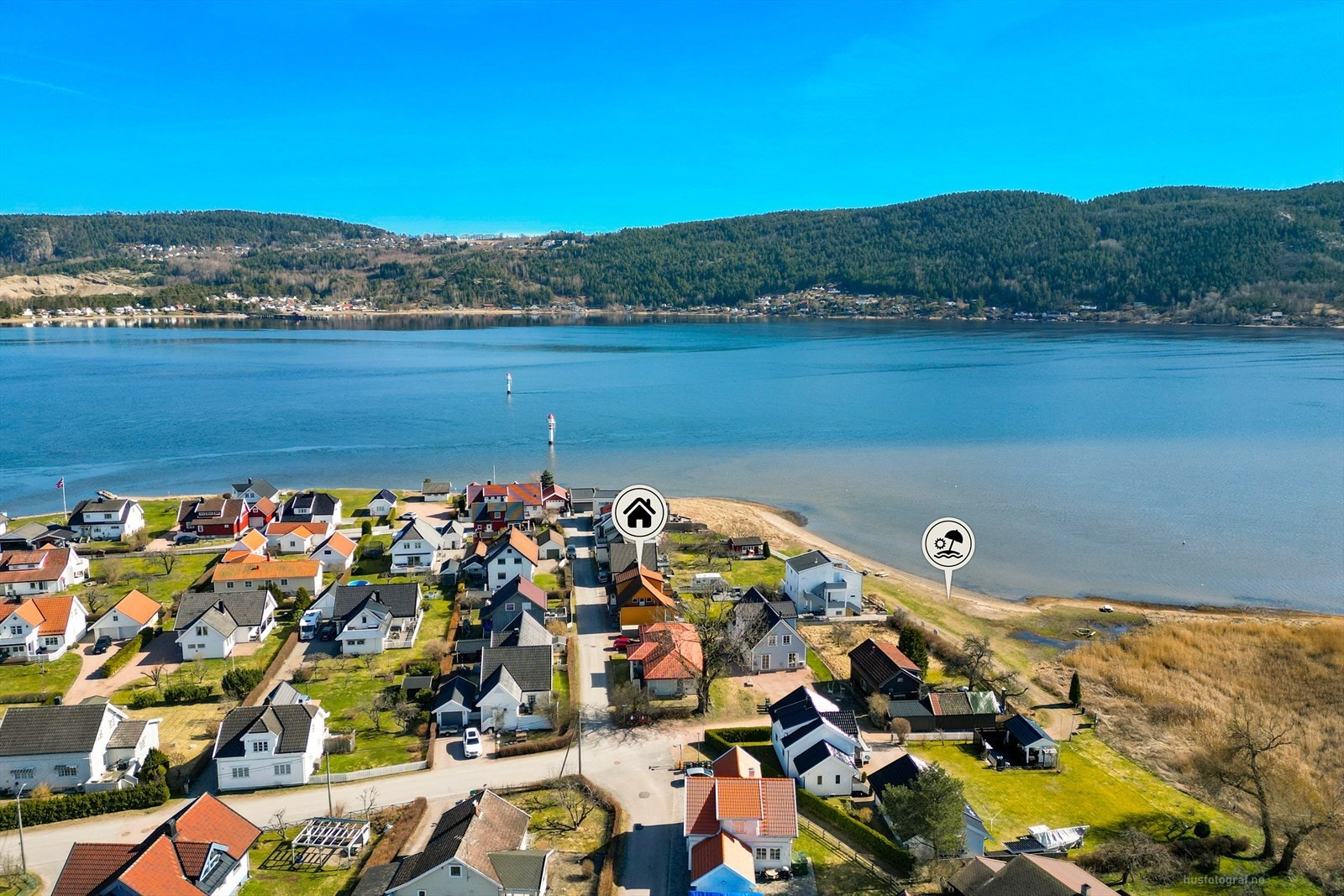 Sandstrand som nærmeste nabo! Galleribilde