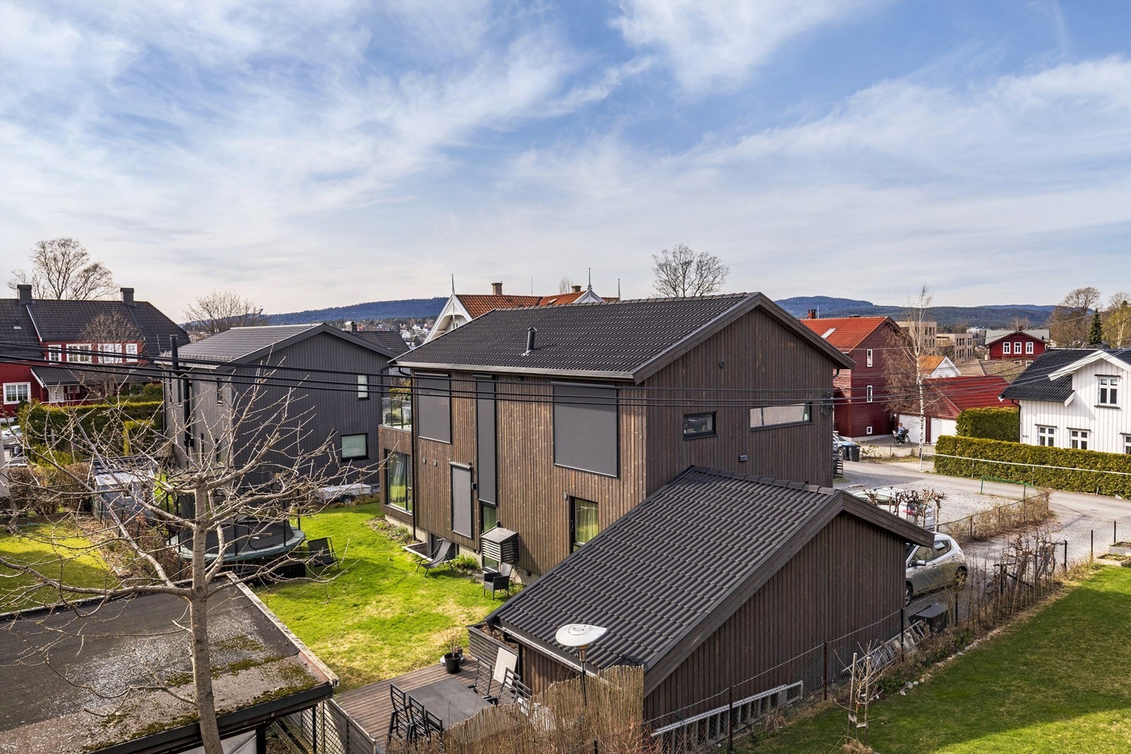 Utsyn fra balkongen Galleribilde