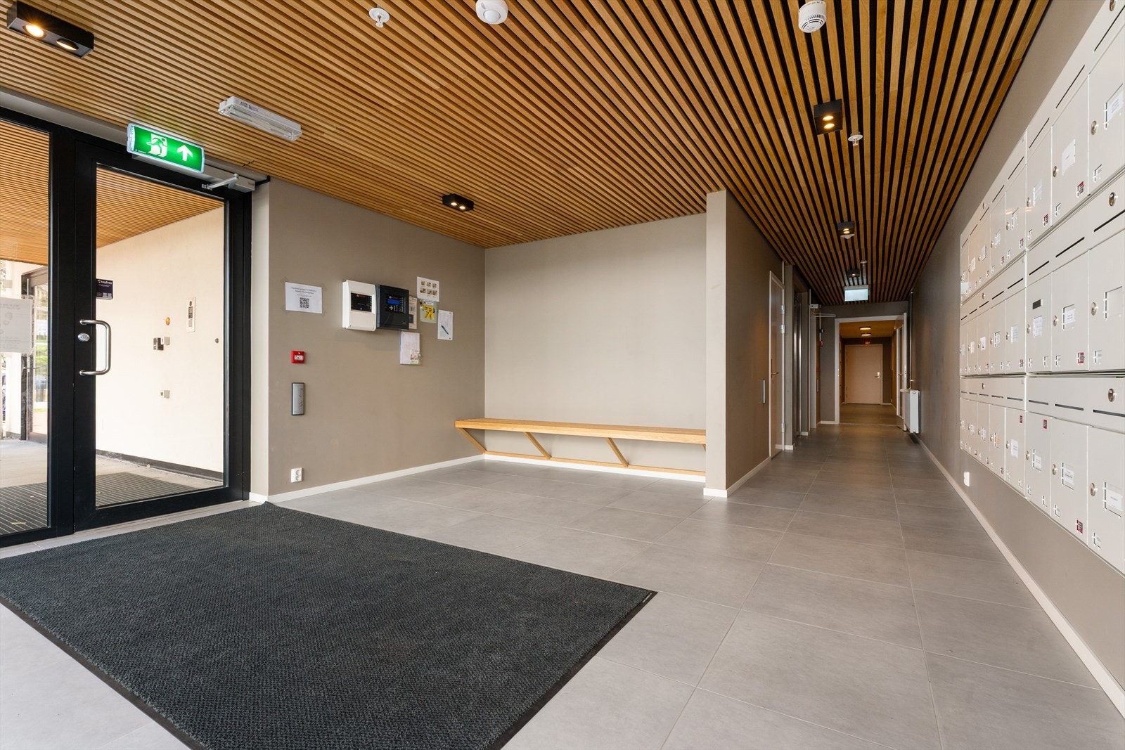 Gjennomført inngangsparti Galleribilde