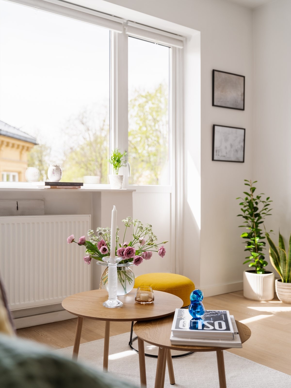 Fra allrommet har du direkte adkomst til en koslig balkong. Galleribilde