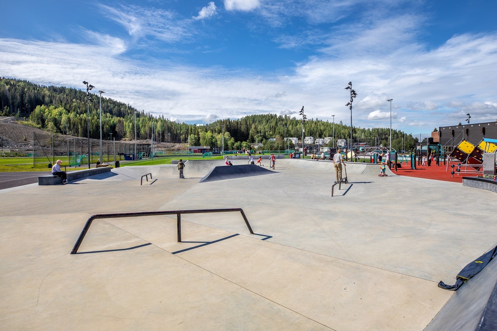 Marikollen Skatepark Galleribilde