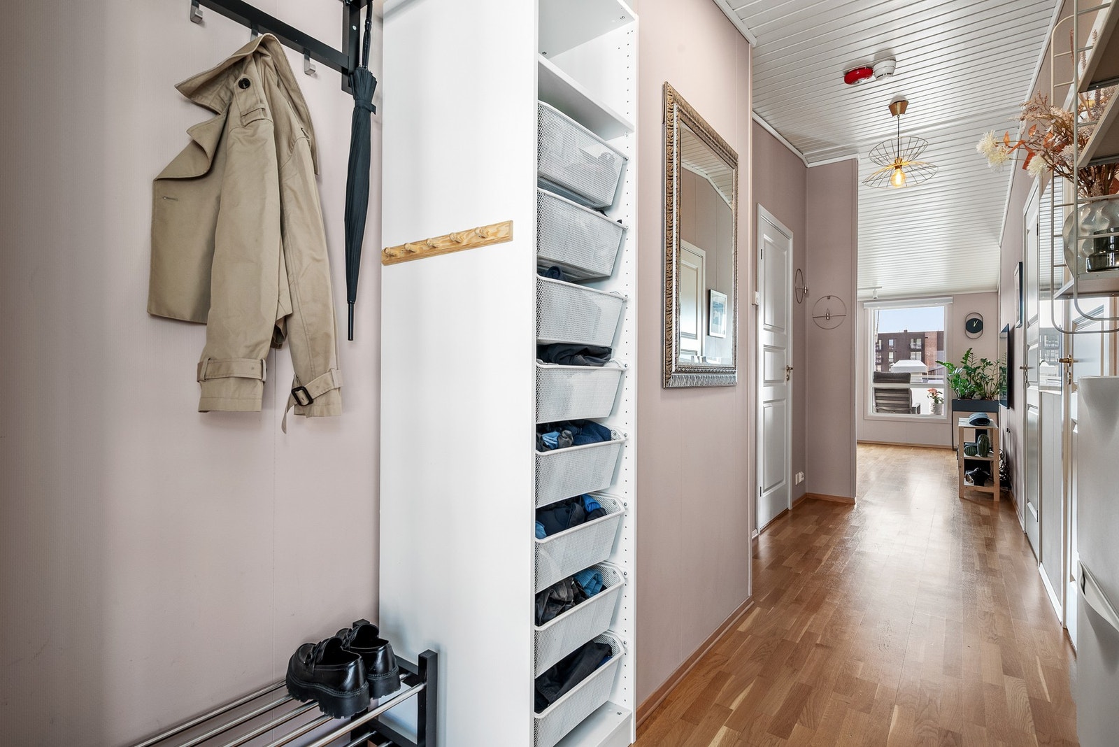 Entre/gang er på 8m². Galleribilde
