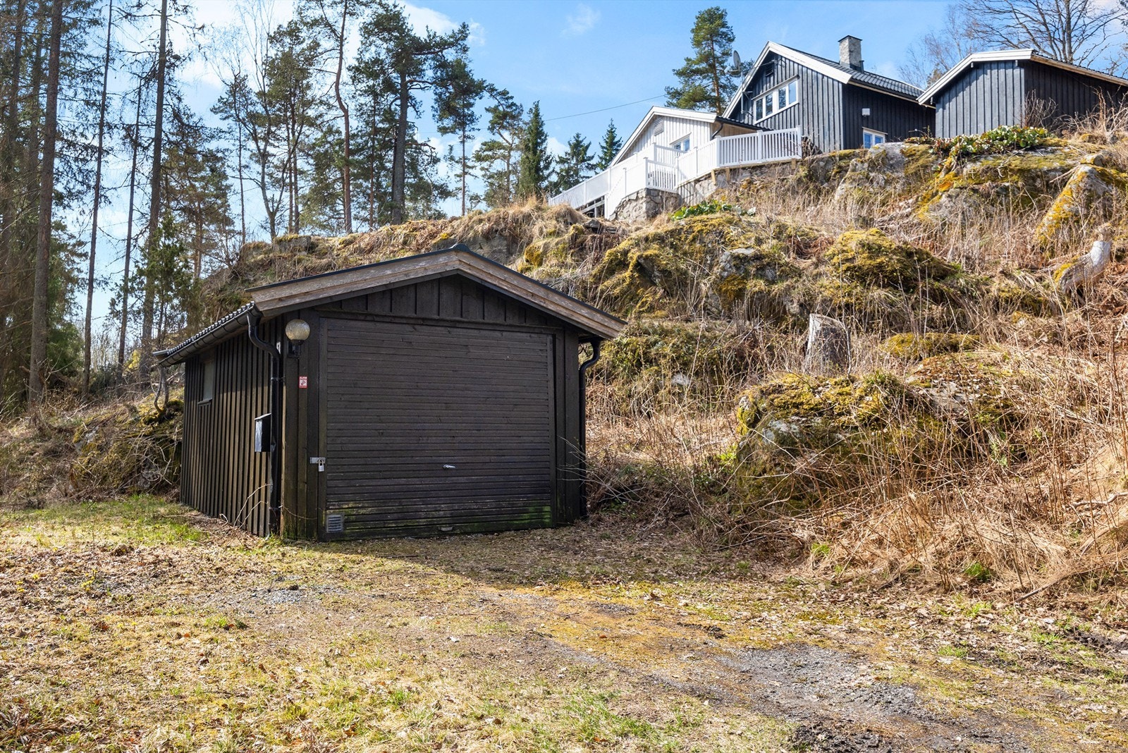 Garasje på nedre del av eiendommen Galleribilde