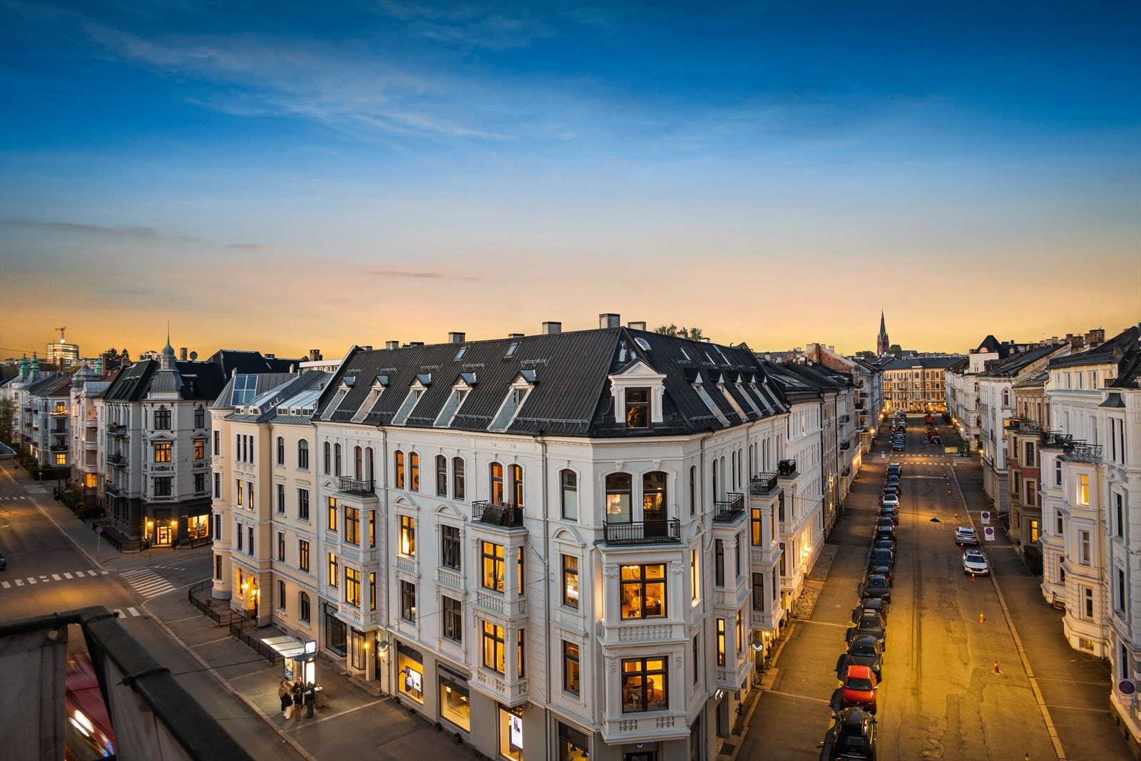 Leiligheten byr på flott utsikt Galleribilde
