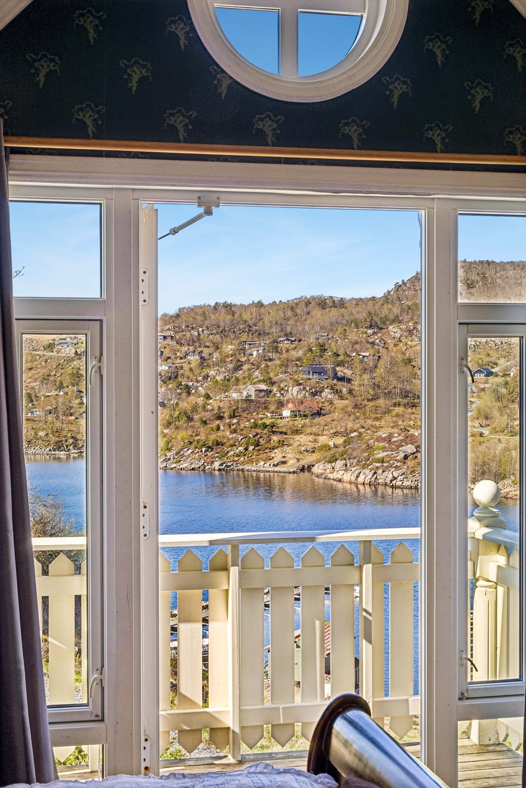 Utsikt fra soverom Galleribilde
