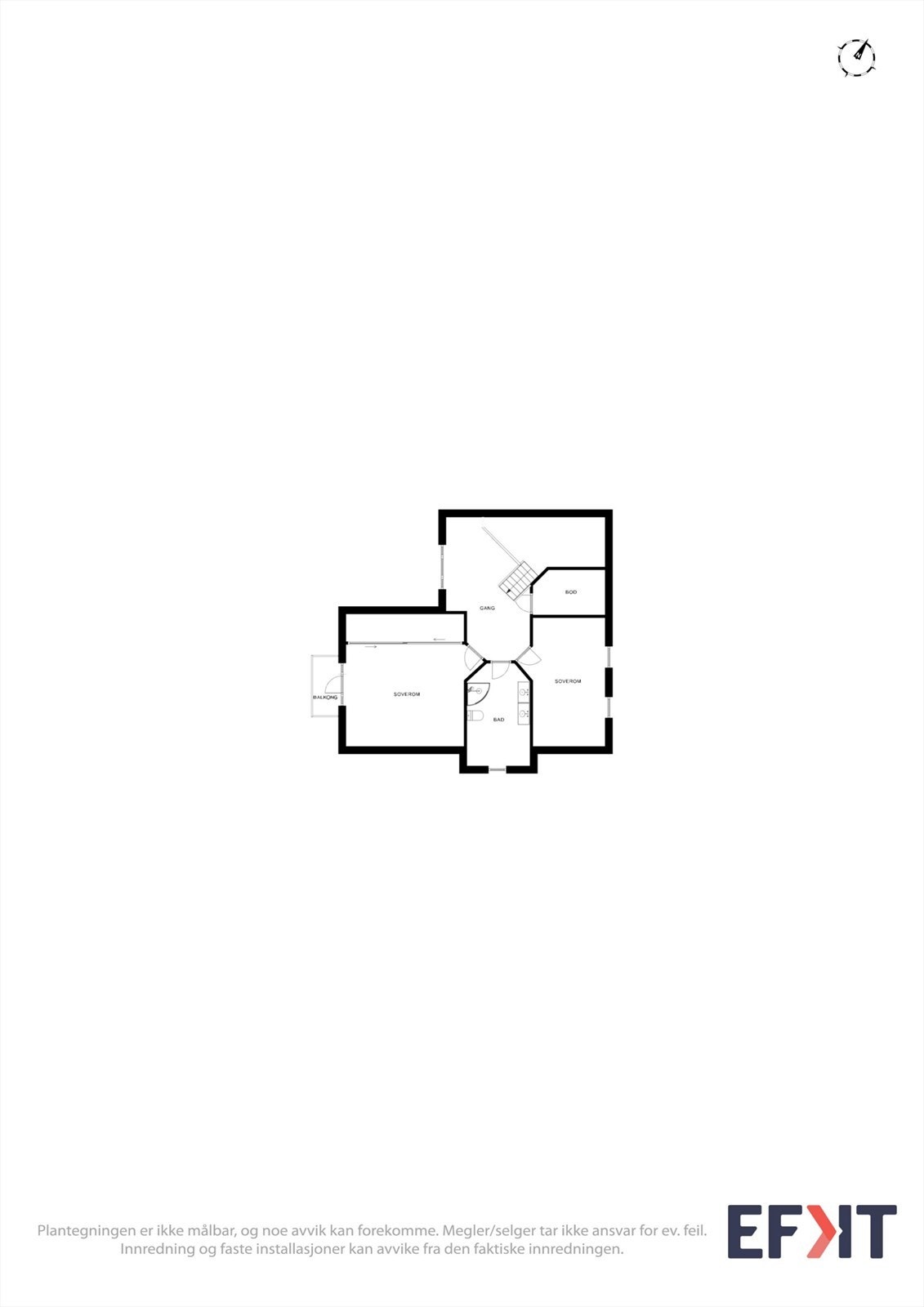 Plantegning 2.etasje Galleribilde