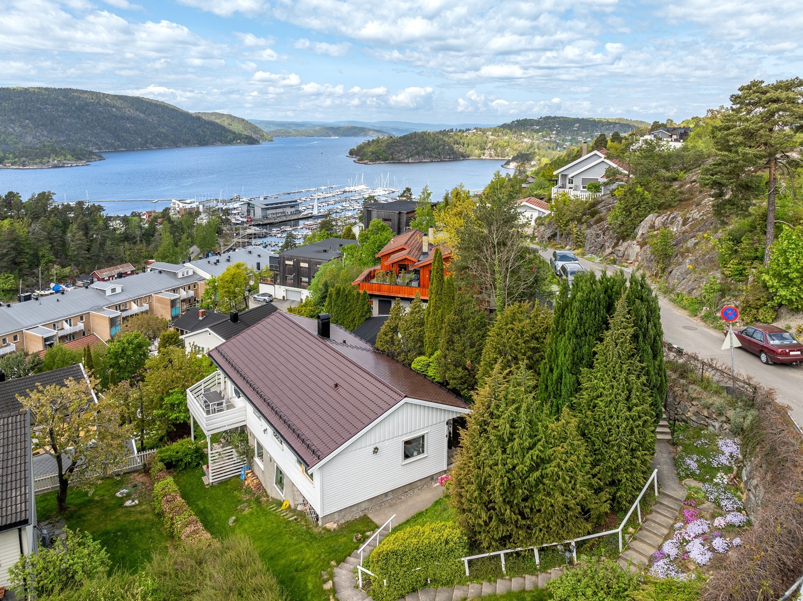 Dronefoto Galleribilde