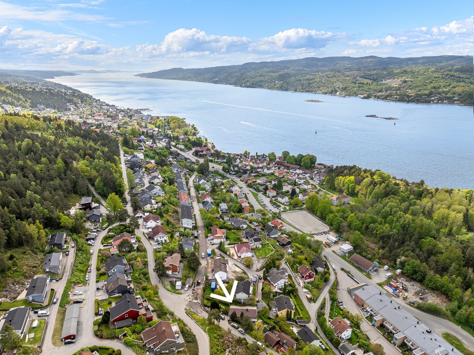 Dronefoto Galleribilde