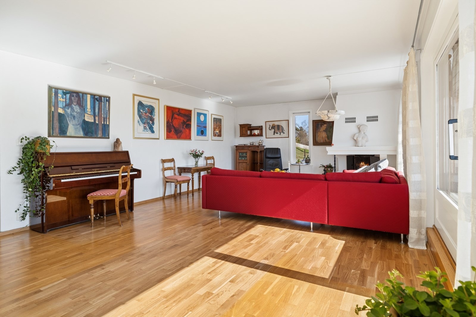 God peis med elementpipe for kalde kvelder. Galleribilde