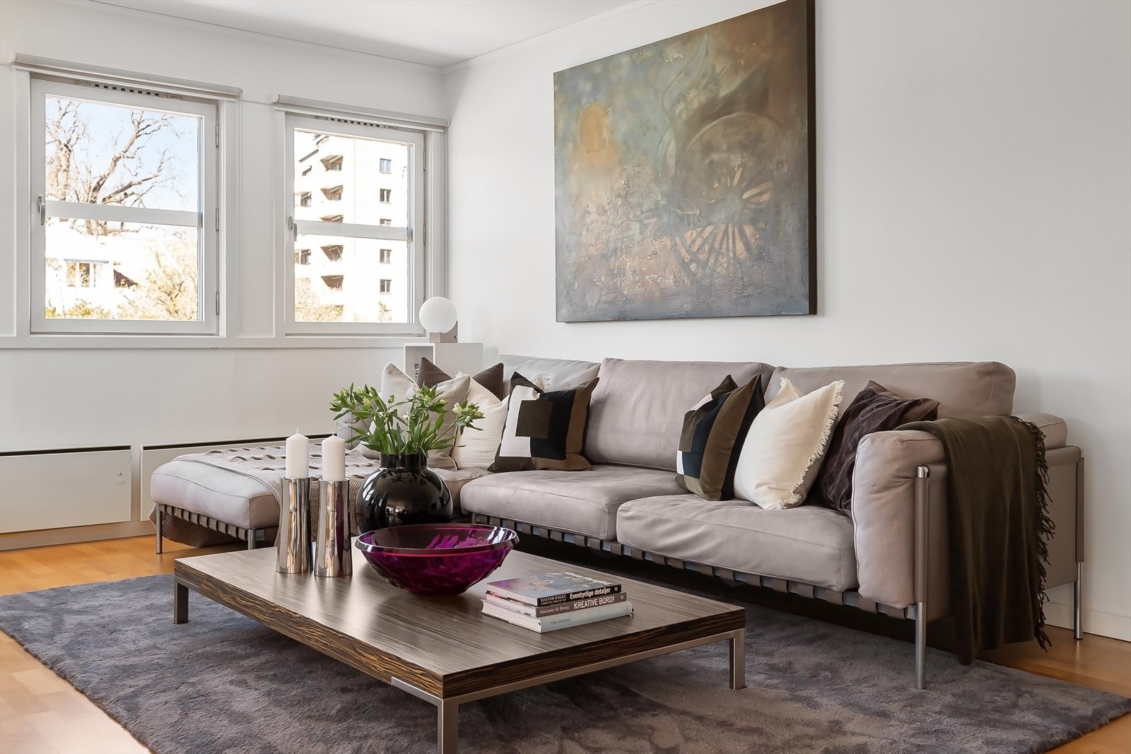 Stuen ble malt i 2020 Galleribilde