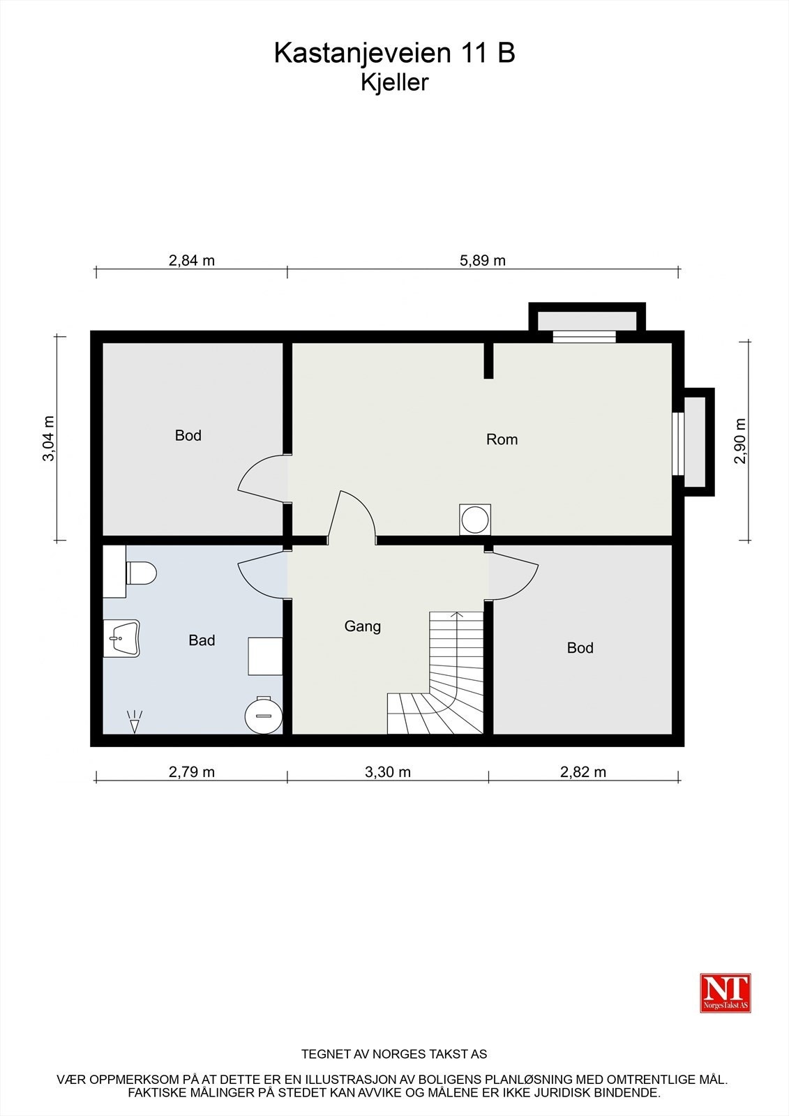 Planskisse - Kjeller Galleribilde