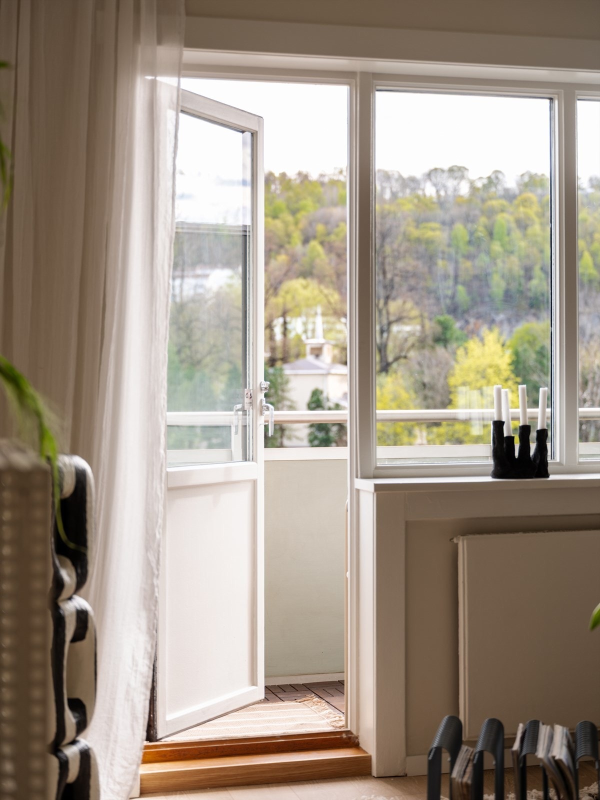 La oss ta turen ut på balkongen! Galleribilde
