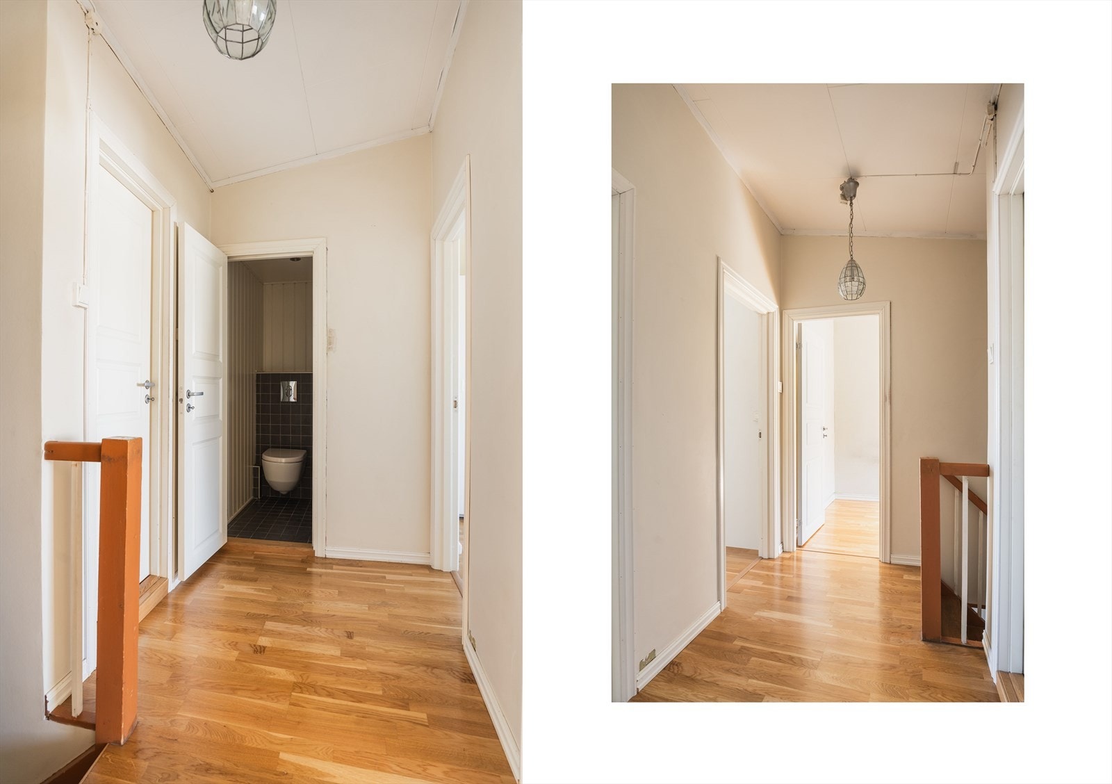 2. etasje bestående av 3 soverom, 1 bad og separat toalettrom. Galleribilde