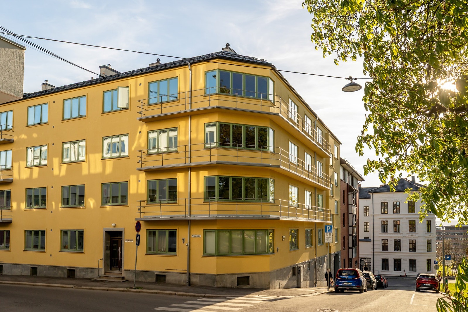 Leiligheten har en super beliggenhet på Kampen - sentralt, men allikevel godt skjermet Galleribilde