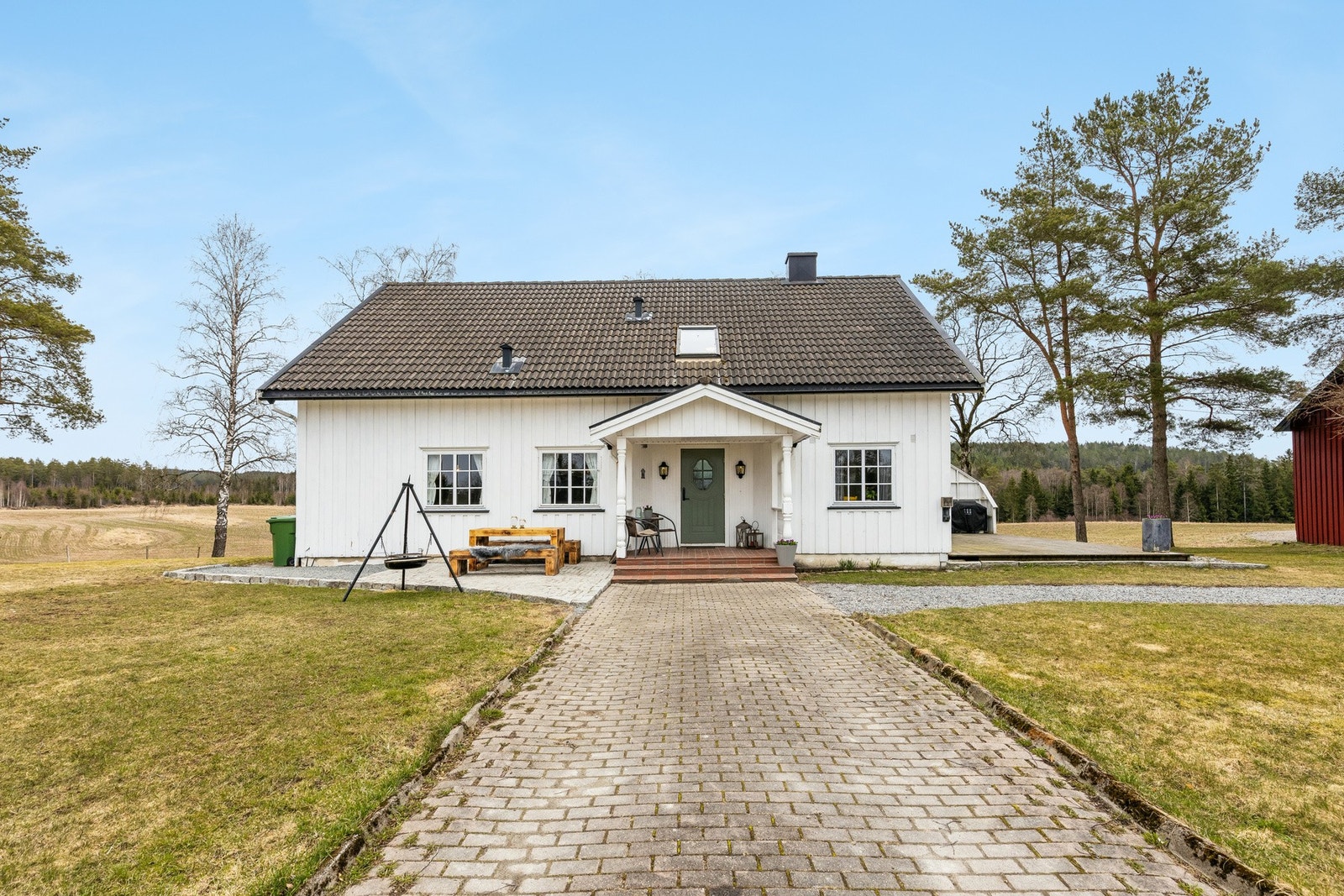 I andre etasje er det hele 5 soverom, her er det plass for en storfamilie. Galleribilde