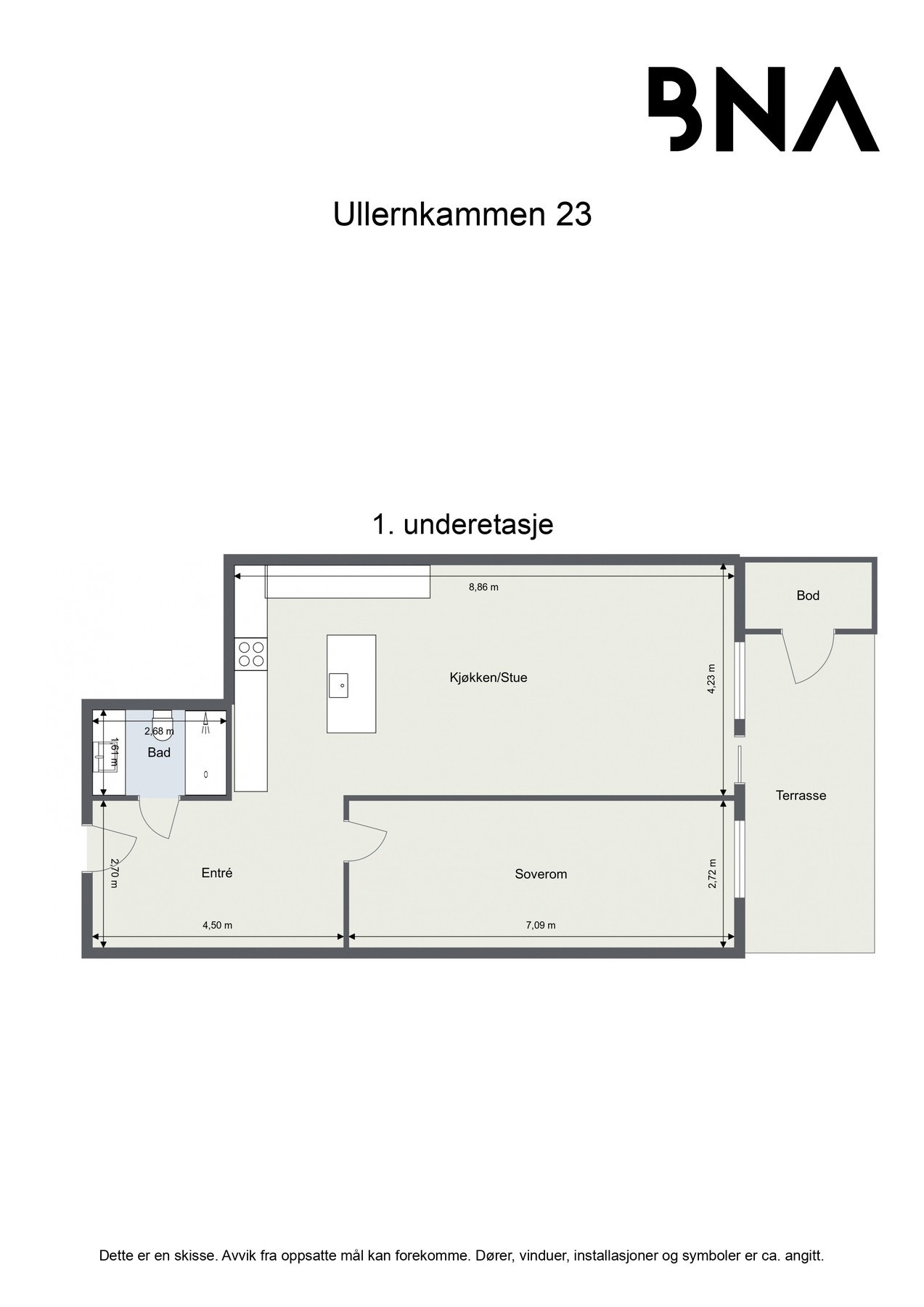 Plantegning. Galleribilde