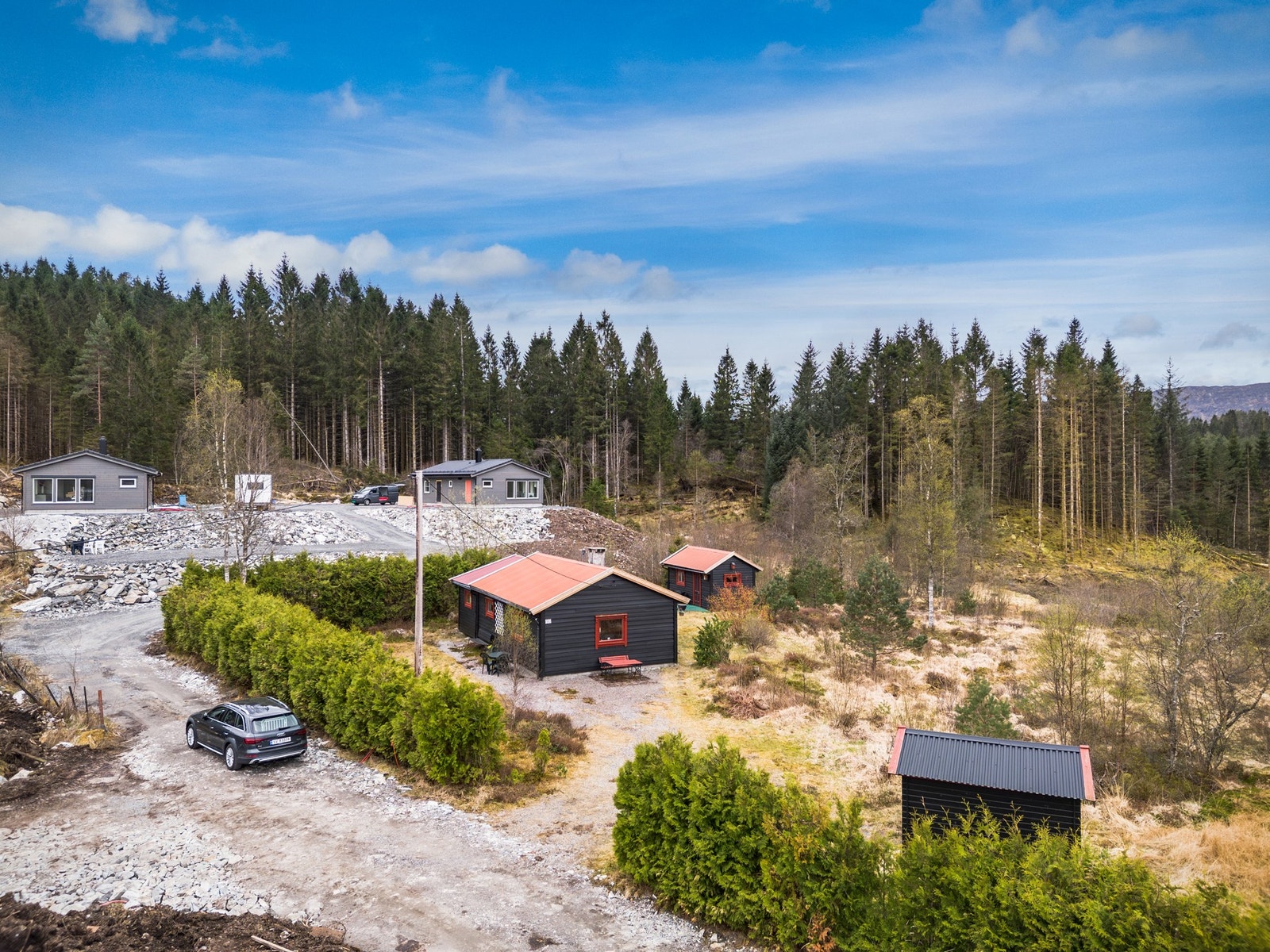 Sett fra øst mot vest Galleribilde