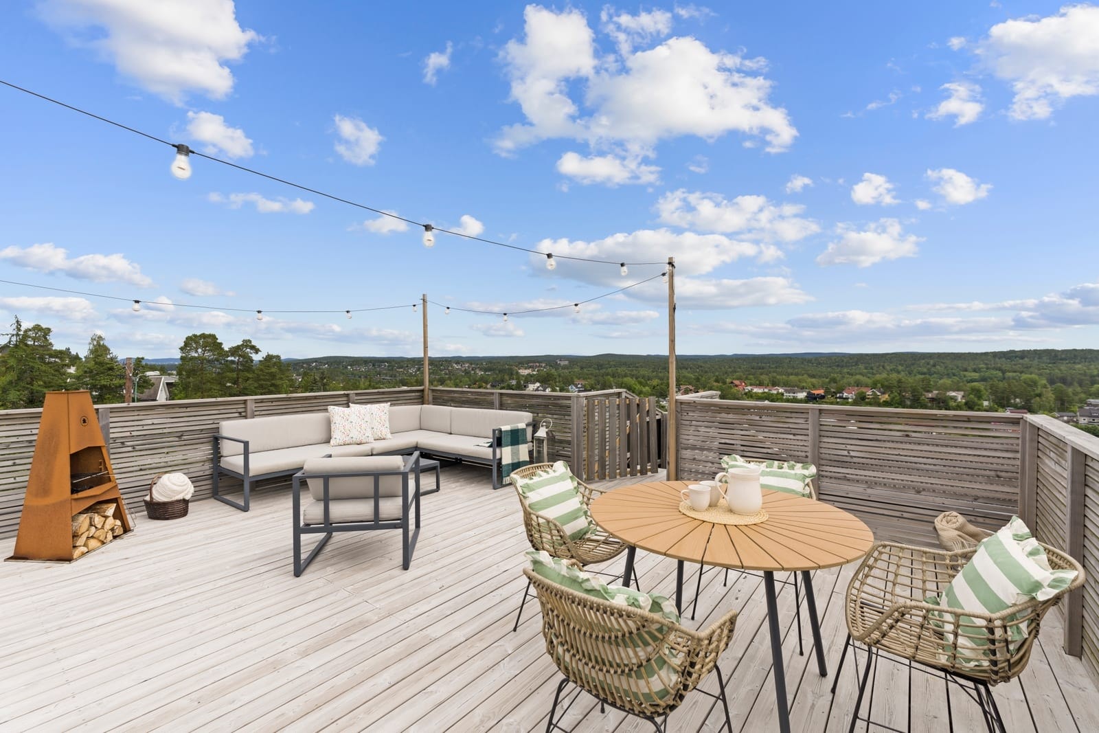 Takterrasse Galleribilde