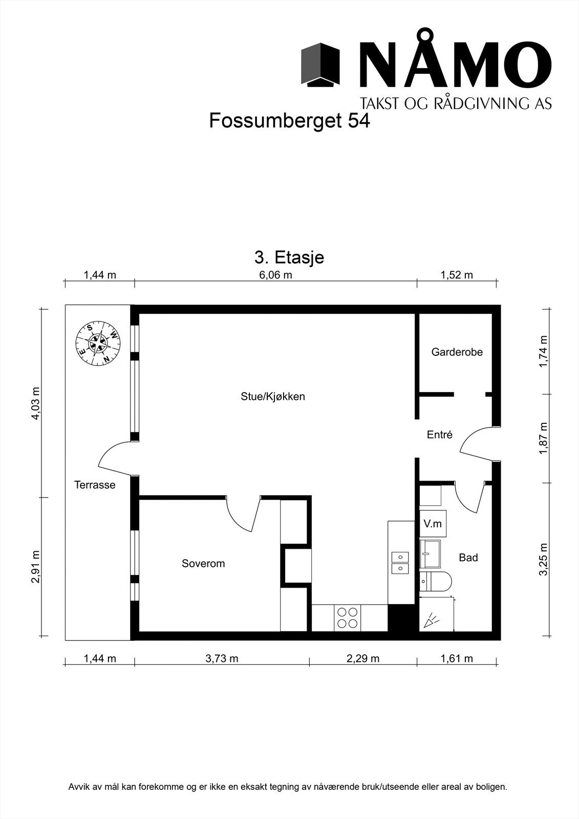 Planskisse. Galleribilde