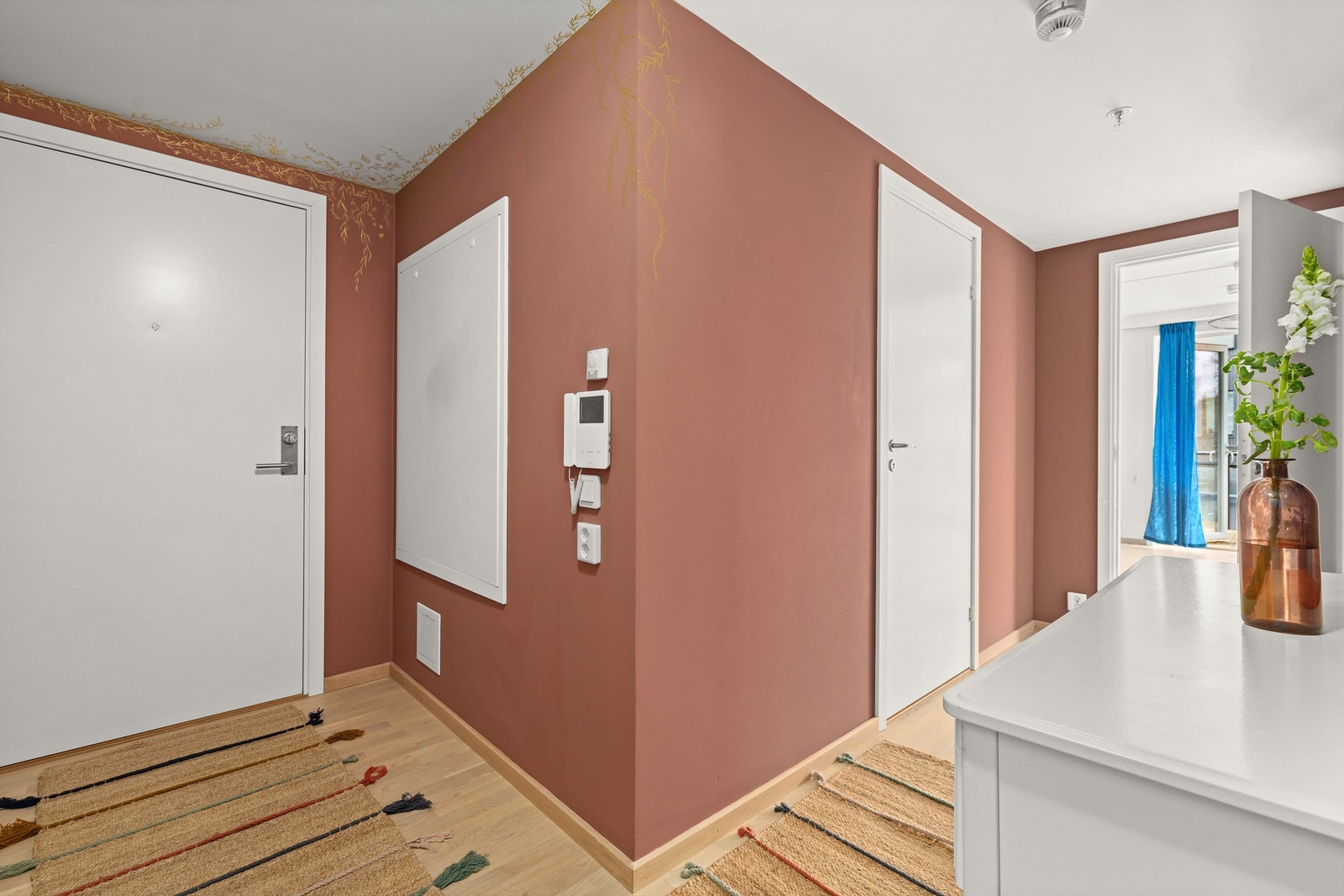 Balansert ventilasjon sørger for et sunt og godt inneklima i hele leiligheten. Galleribilde