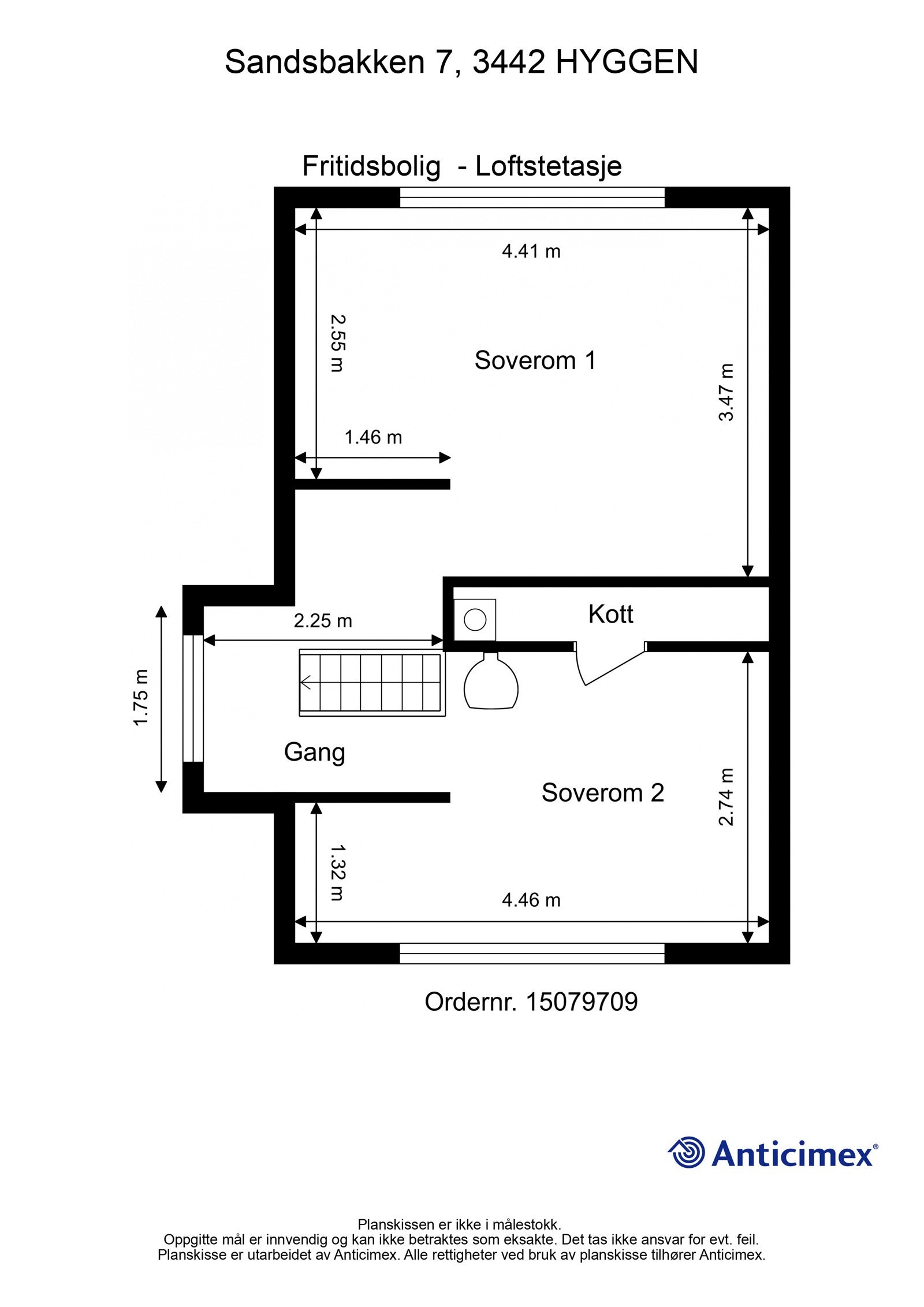 Fritidsbolig - Loftstetasje Galleribilde