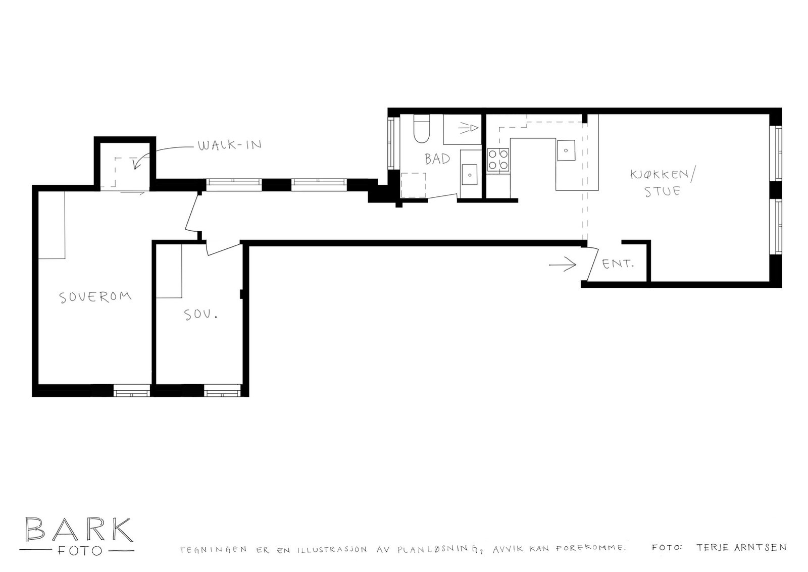 - Plantegning - Galleribilde