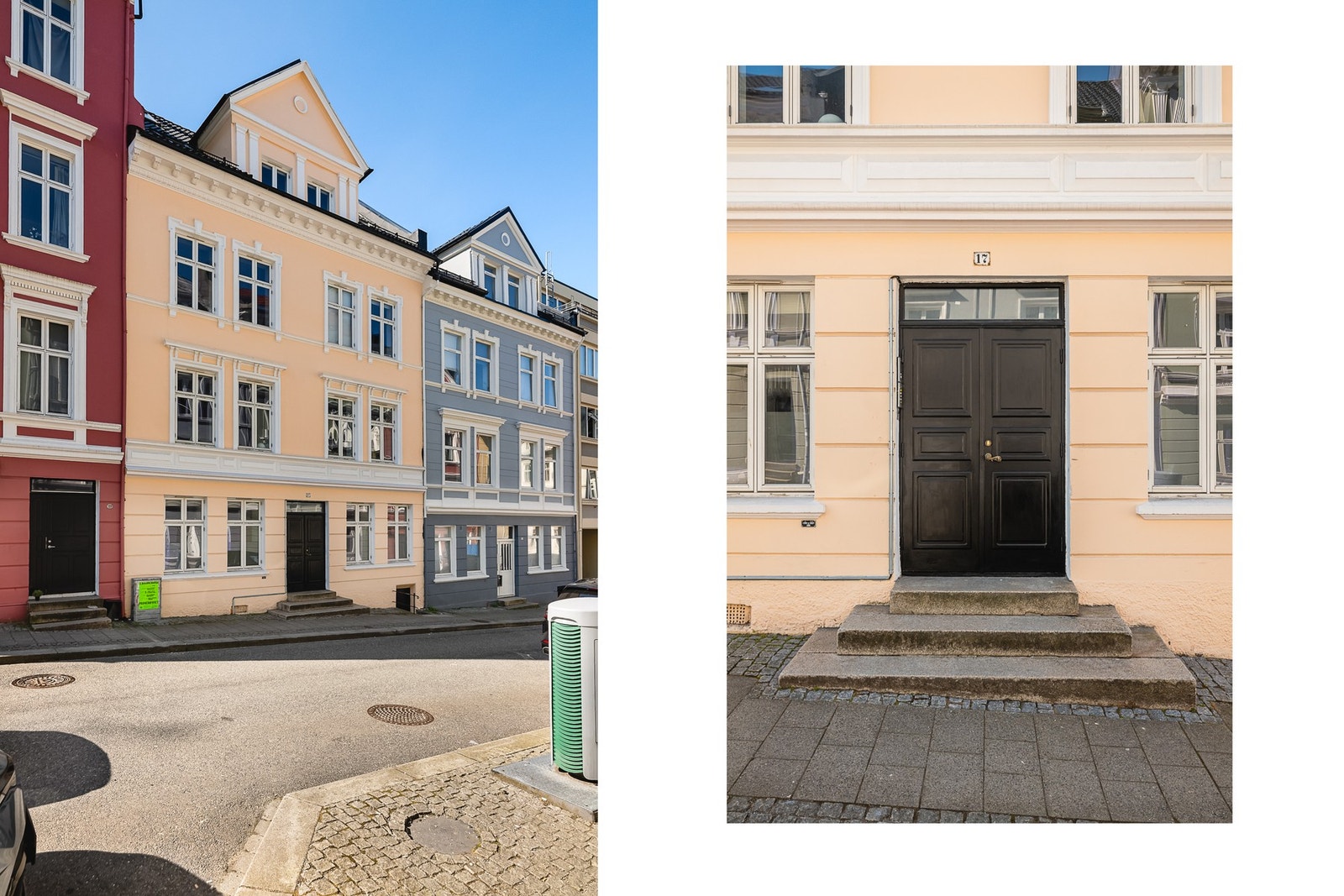 Rosenbergsgaten 17 er et velfungerende sameie bestående av 8 boligseksjoner. Bygget ble gjennomgående pusset opp i 2005 og har vært sporadisk modernisert etter denne tid. Galleribilde