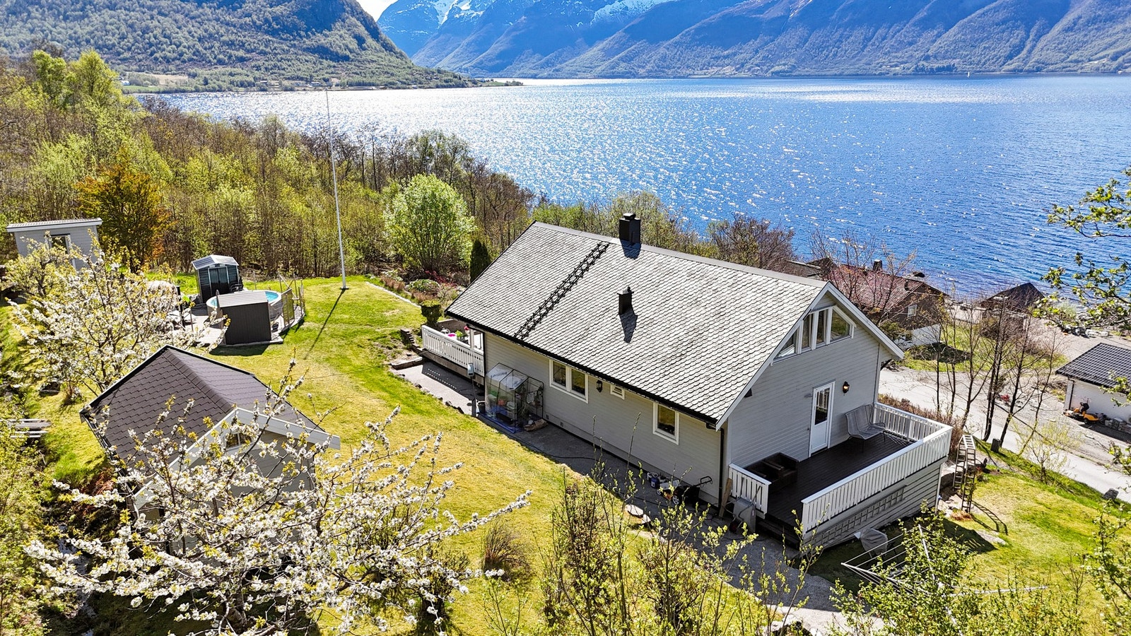 Dronefoto. Galleribilde