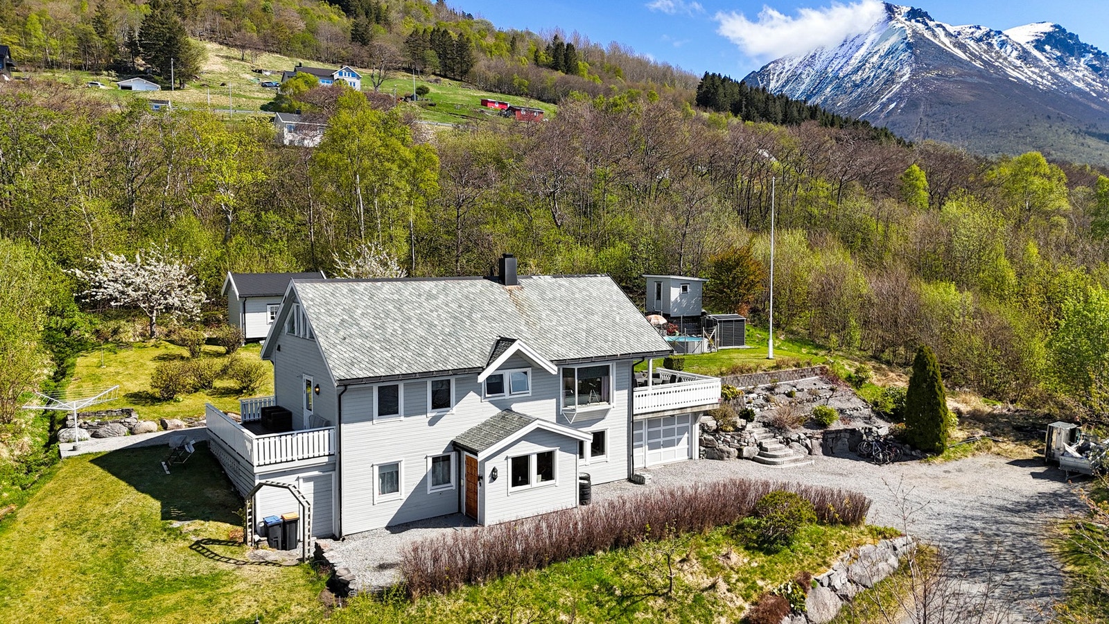 Dronefoto. Galleribilde