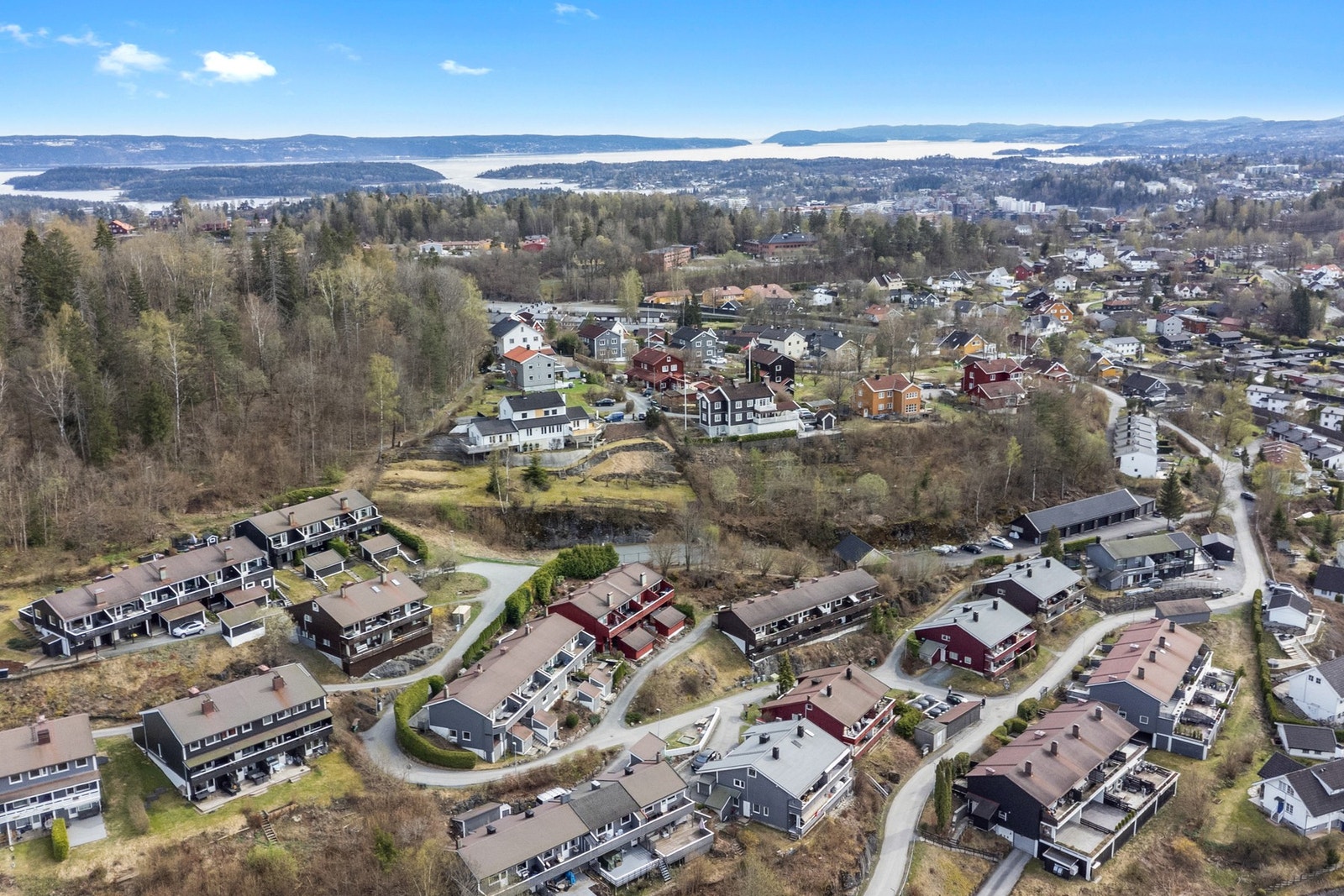Etablert boligområde med høy trivselsfaktor Galleribilde