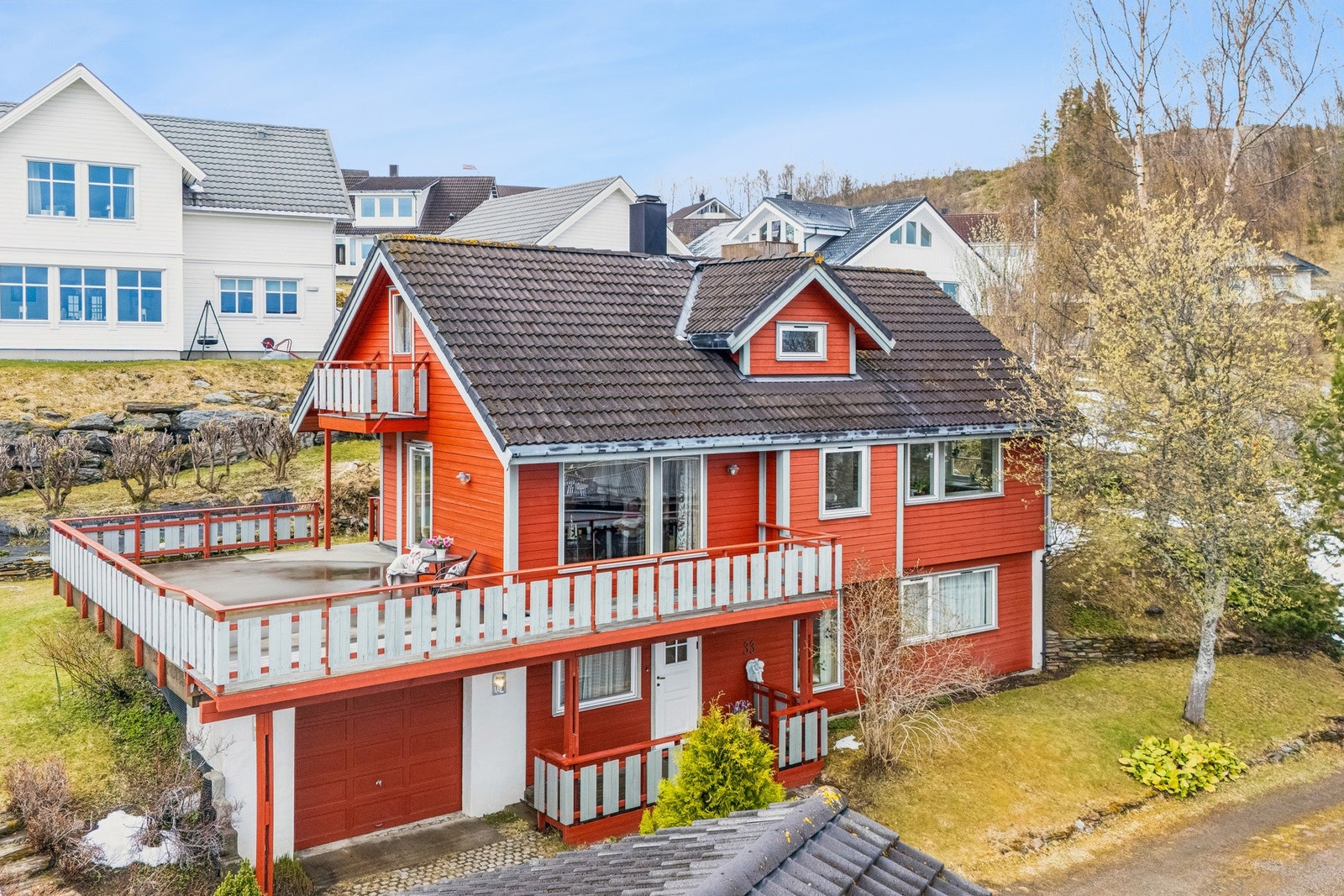 Fasade Klubbåsveien 33. Galleribilde
