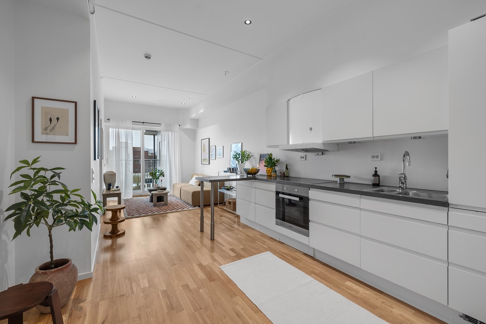 Moderne 2-roms med sentral beliggenhet Galleribilde