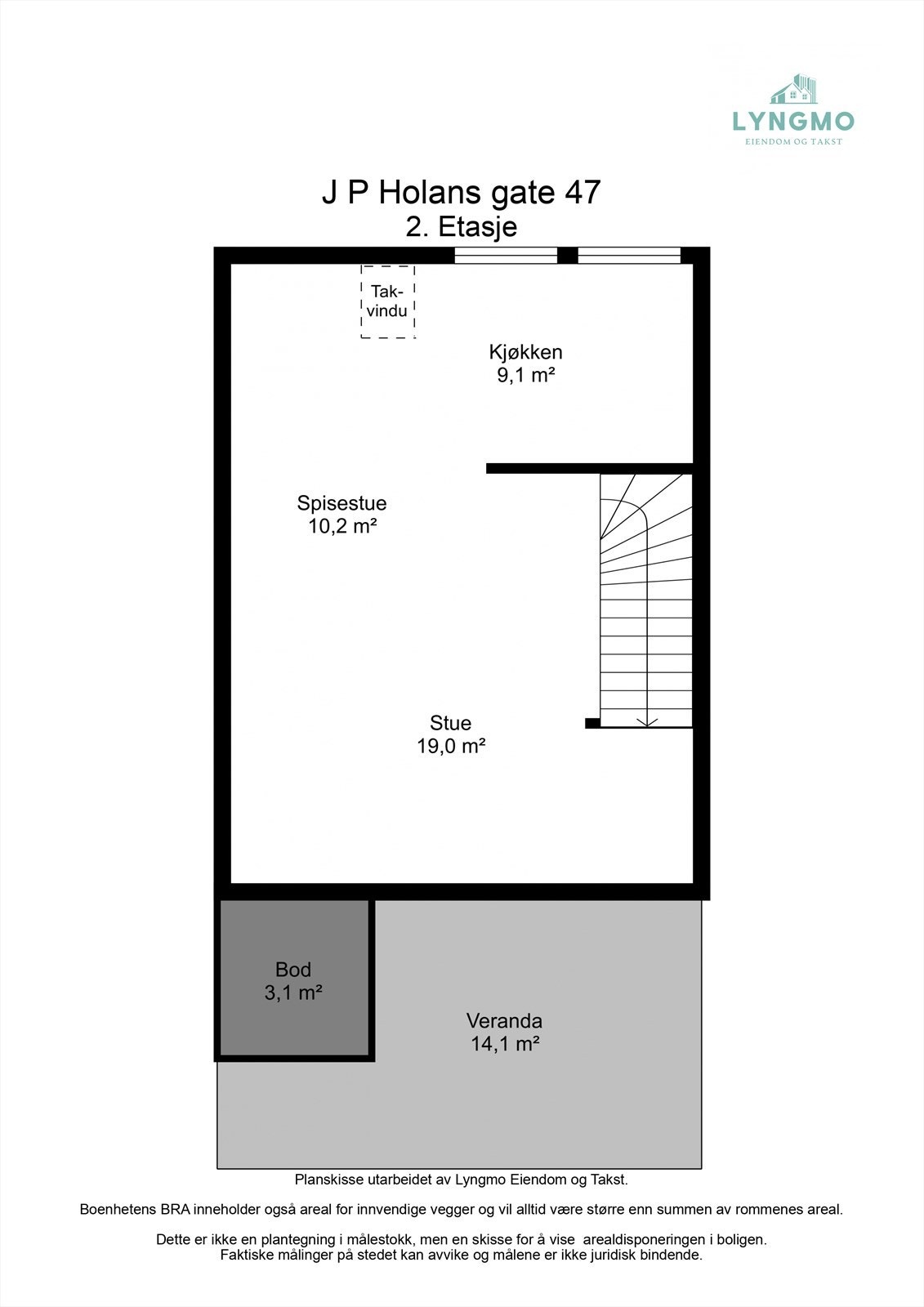 Planskisse 2. etasje Galleribilde