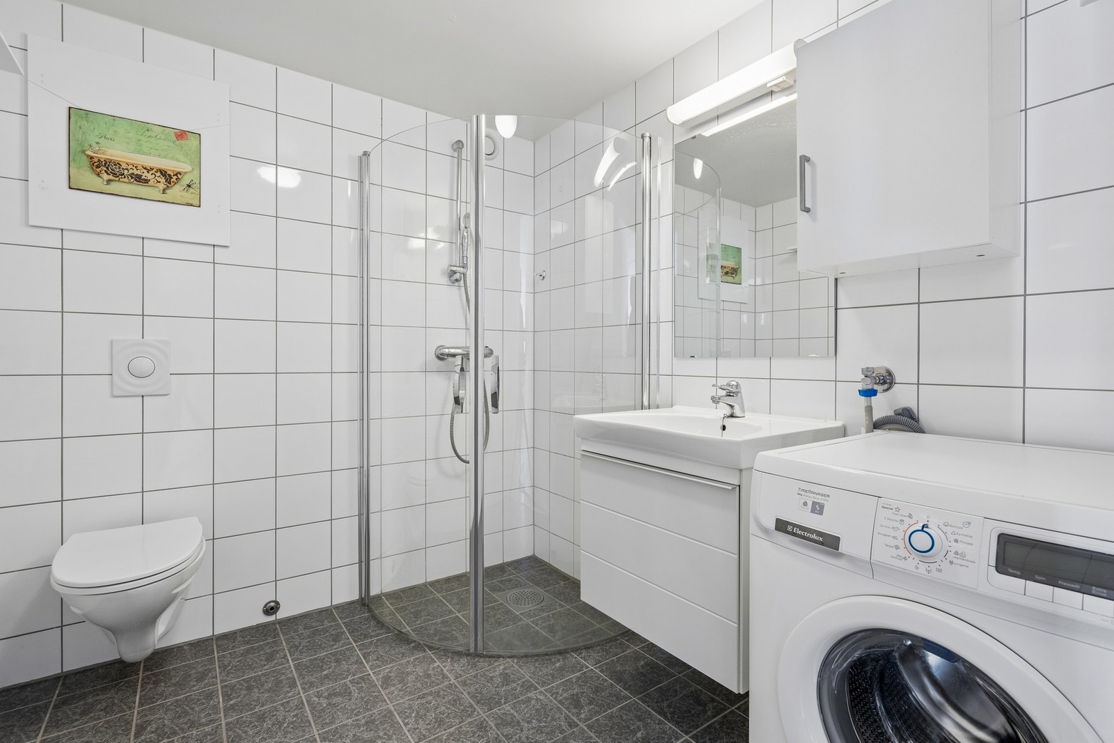 Plass til vaskemaskin Galleribilde