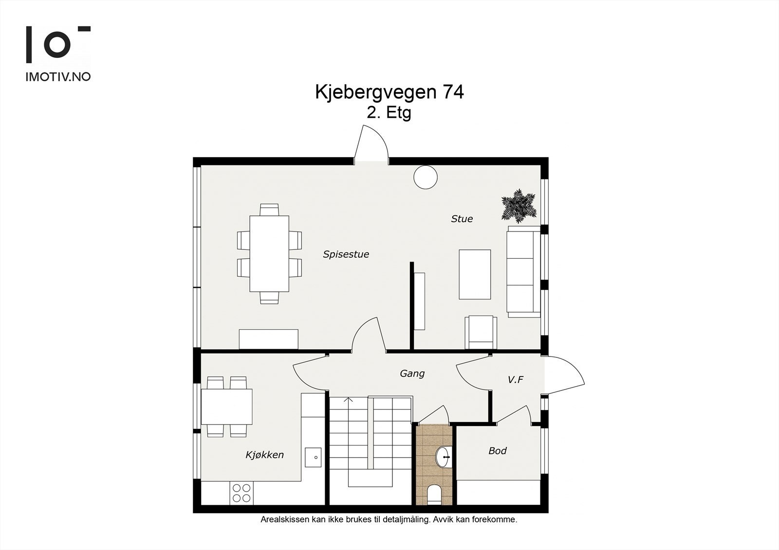 - Plantegning 1. etasje - Galleribilde