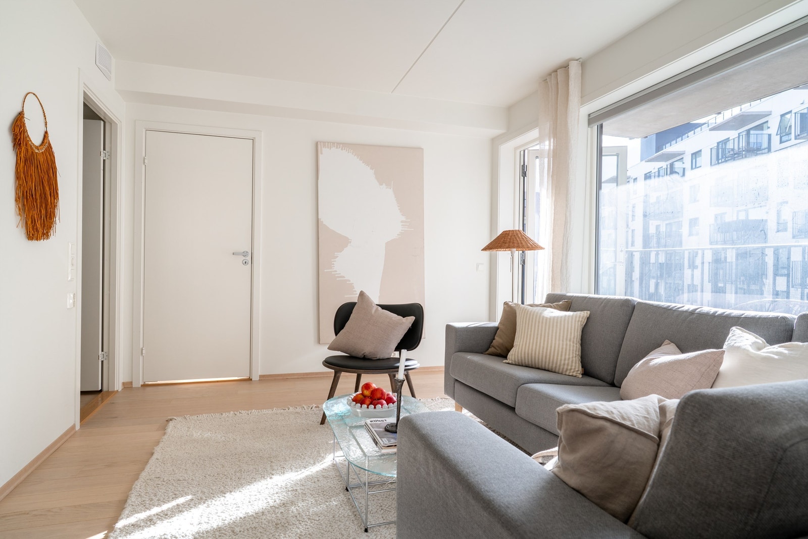 Leiligheten er utstyrt med balansert ventilasjon som sikrer et sunt og godt inneklima. Galleribilde