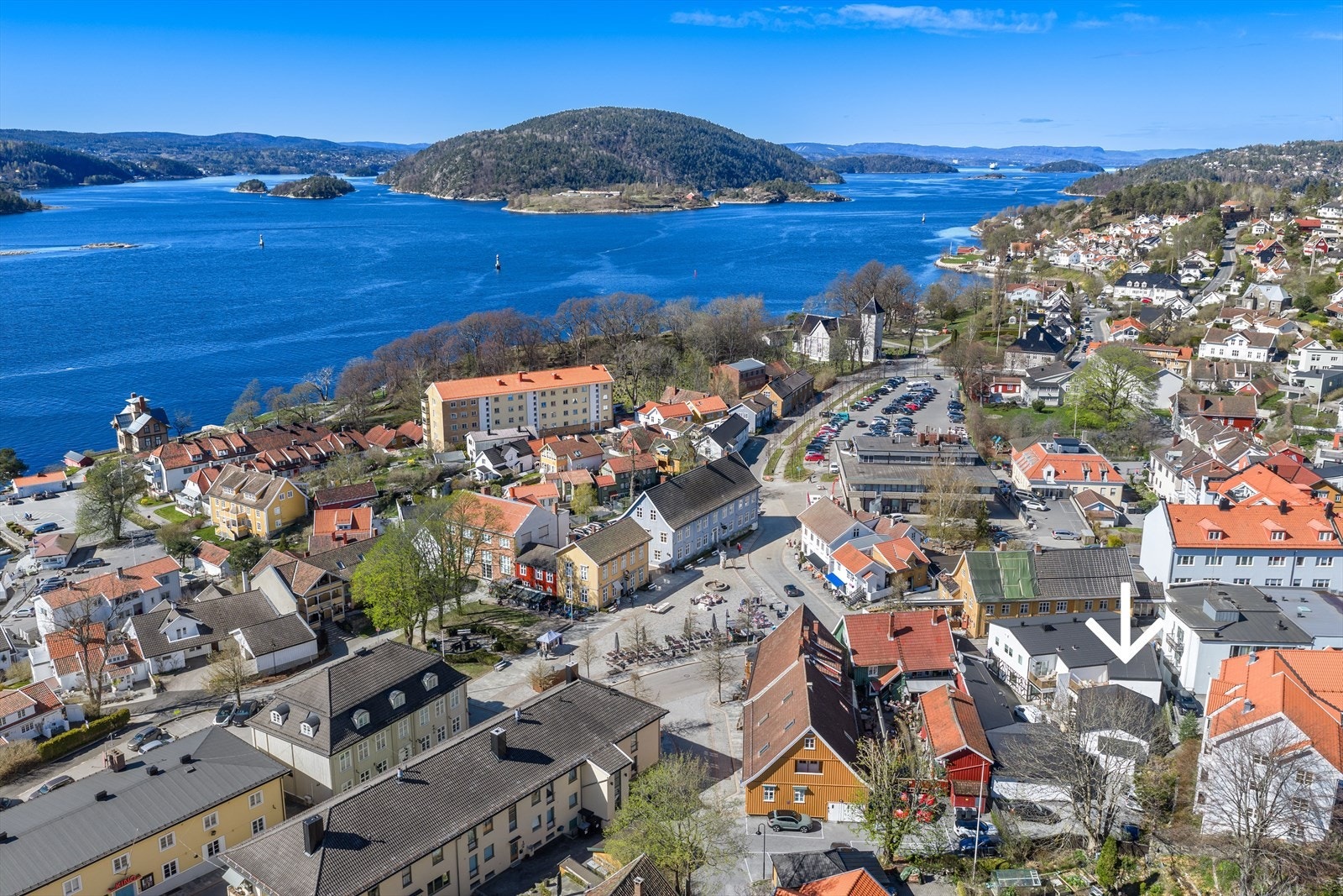 Dronefoto Galleribilde