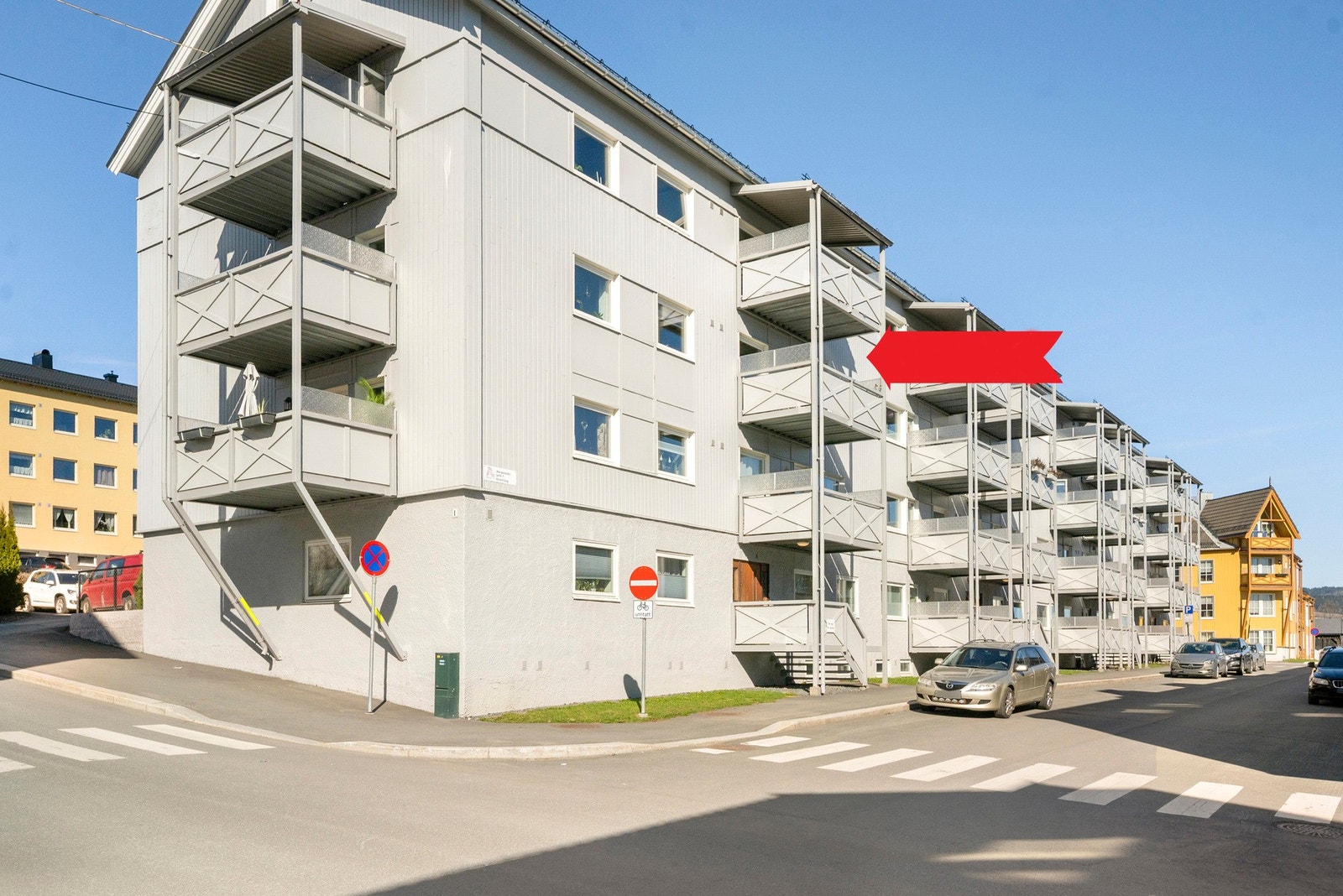 Borettslag byr på en særdeles attraktiv og sentral beliggenhet midt i hjertet av Gjøvik. Galleribilde