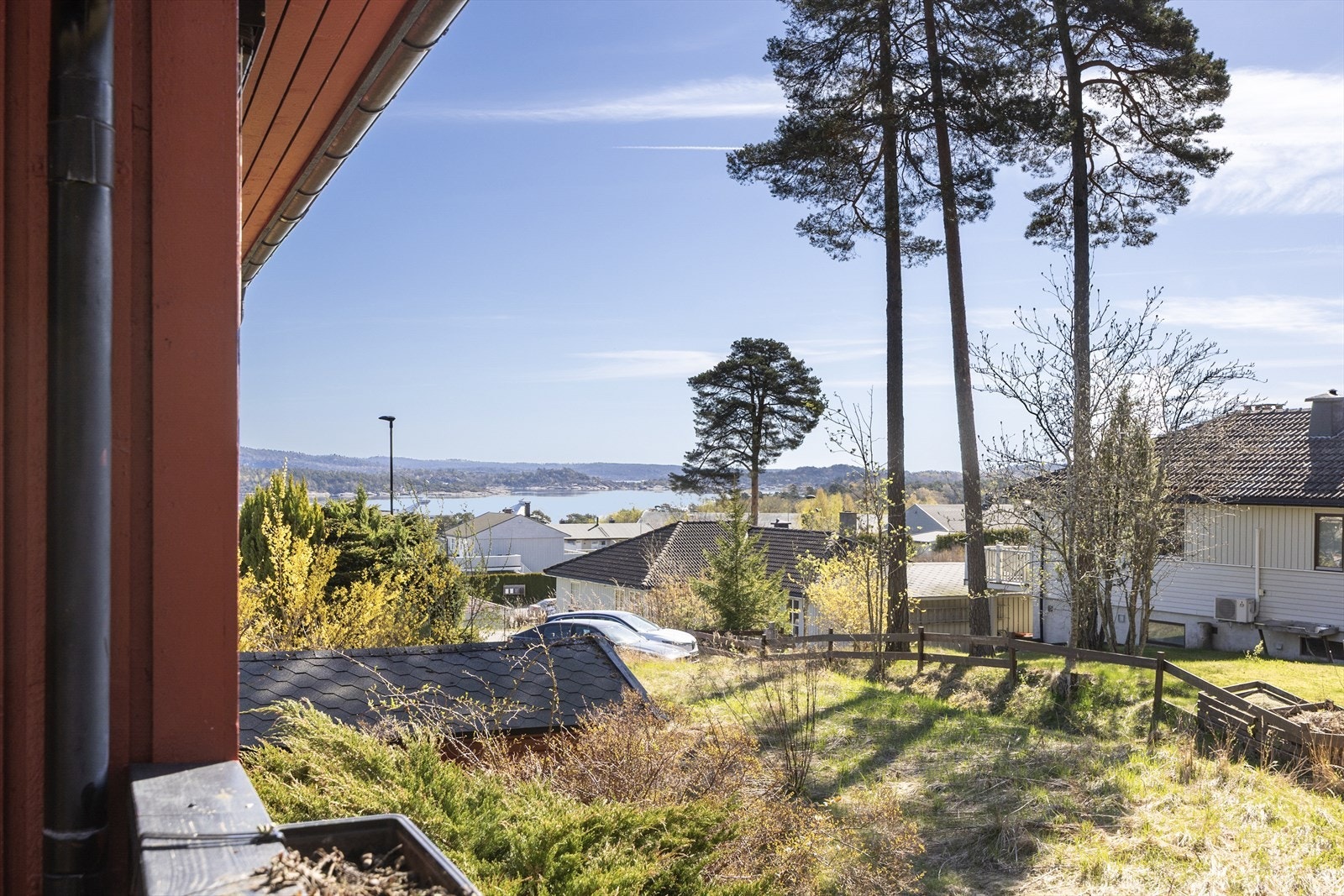Flott utsikt fra eiendommen. Galleribilde
