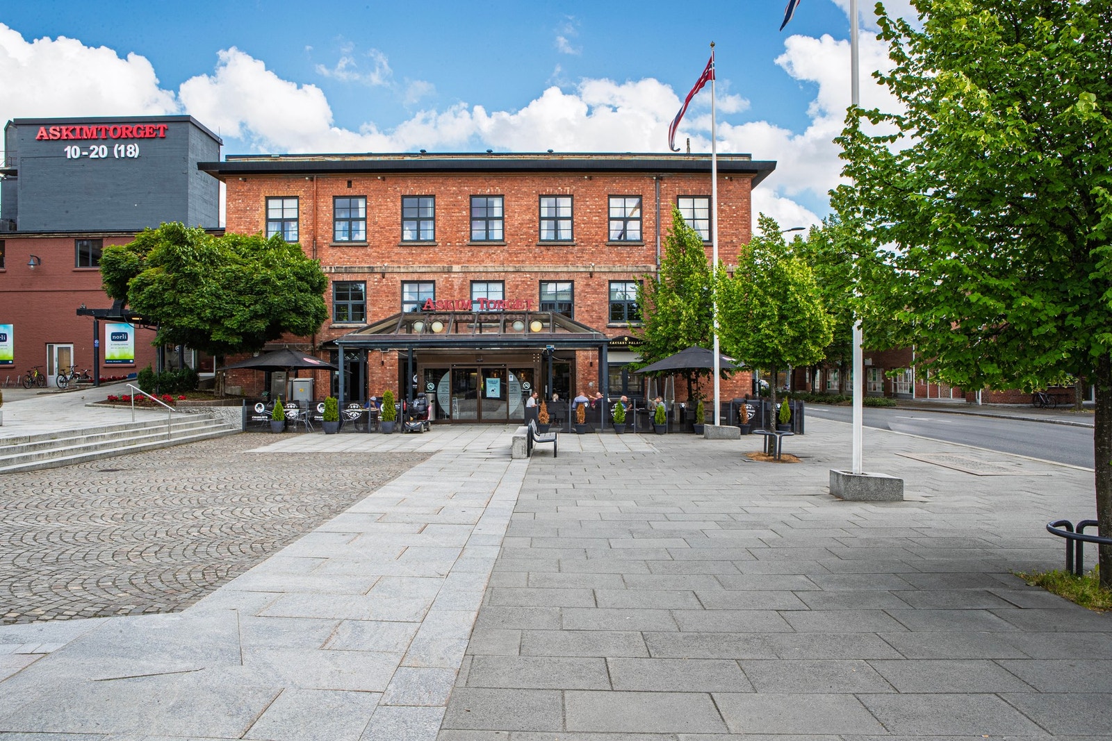 Askimtorget. Galleribilde