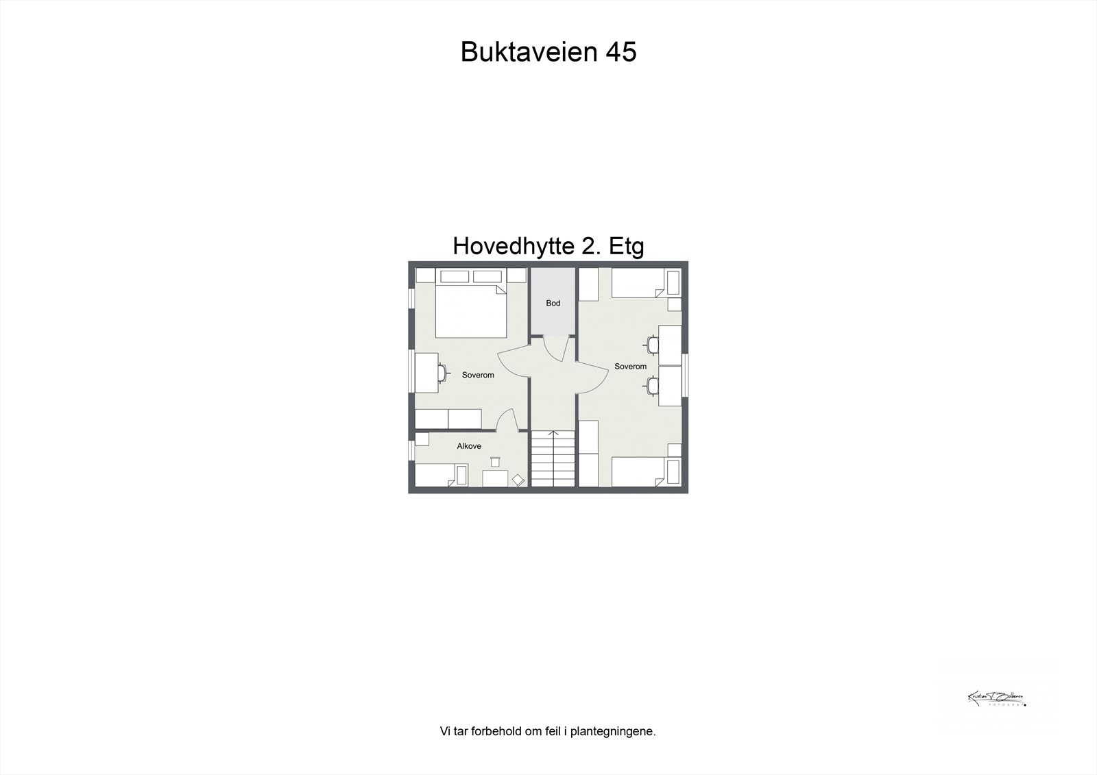 Buktaveien 45 - Hovedhuset 2. Etg Galleribilde