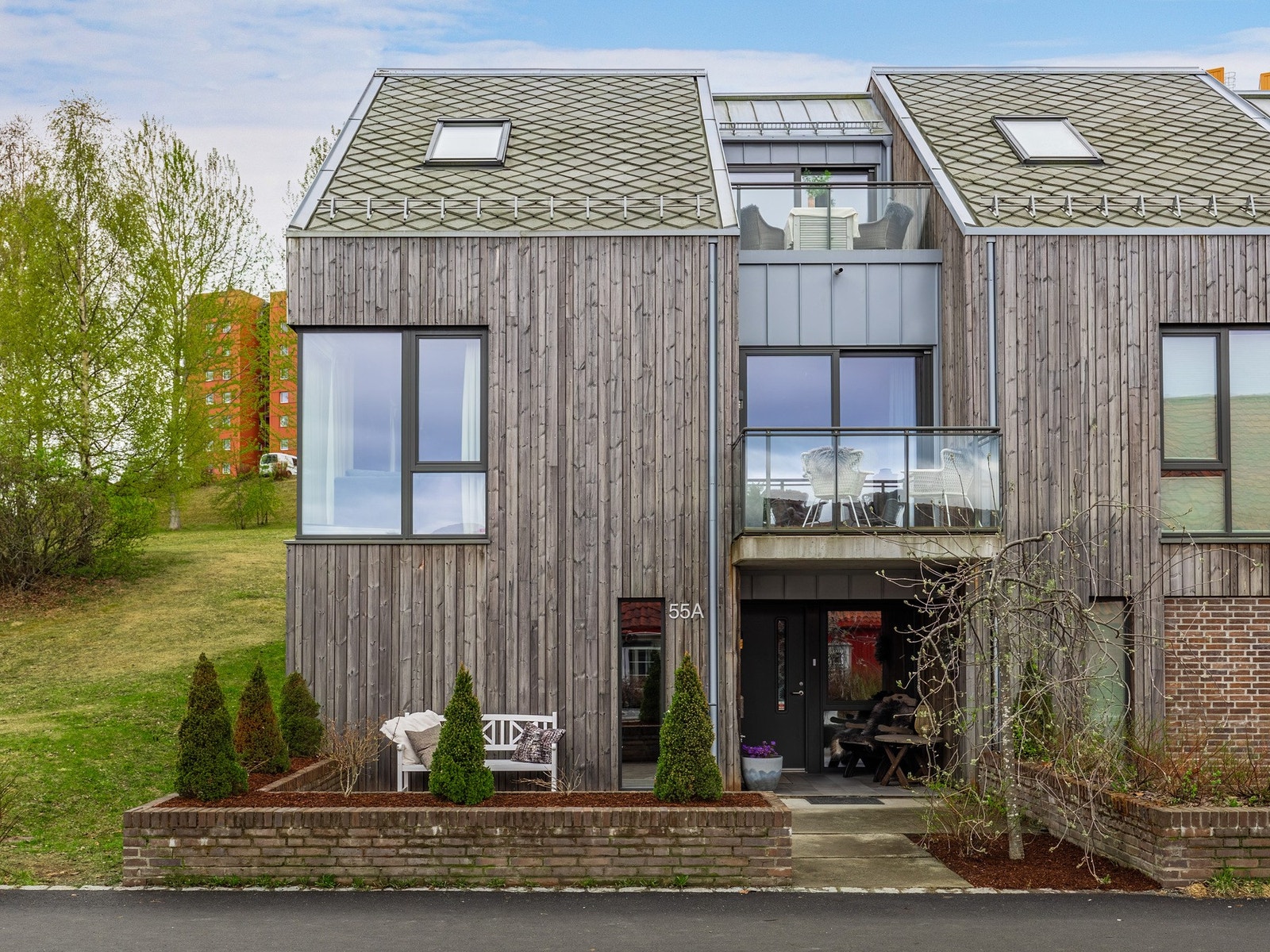 Moderne townhouse fra 2019, attraktivt plassert i Ilsvika. Galleribilde
