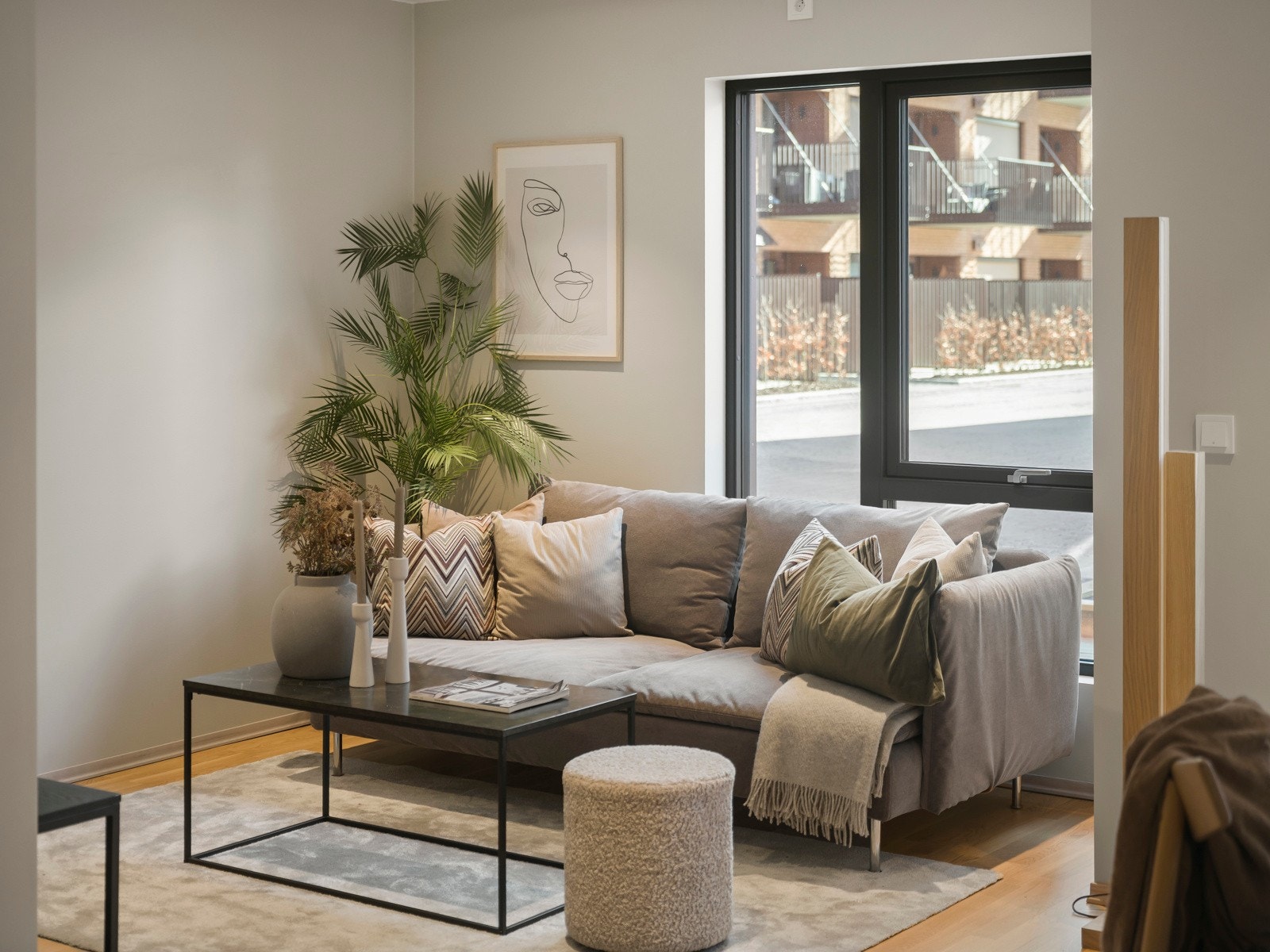 Detaljbilde stue. Galleribilde