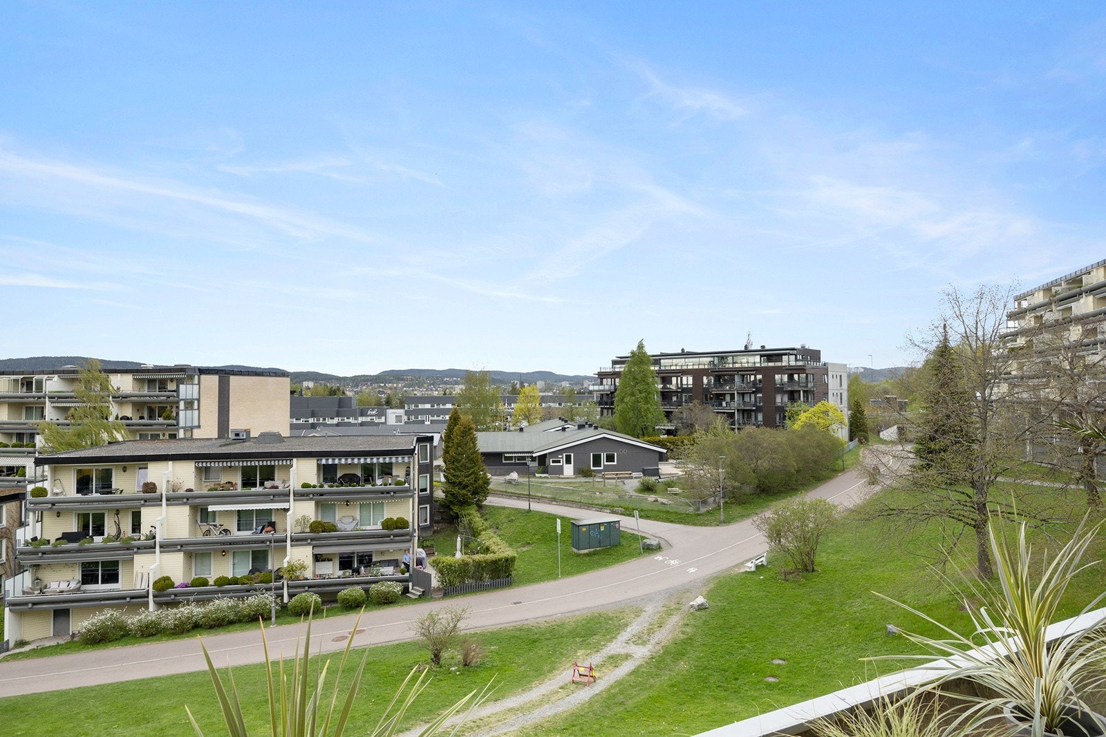 Pent opparbeidede fellesområder Galleribilde