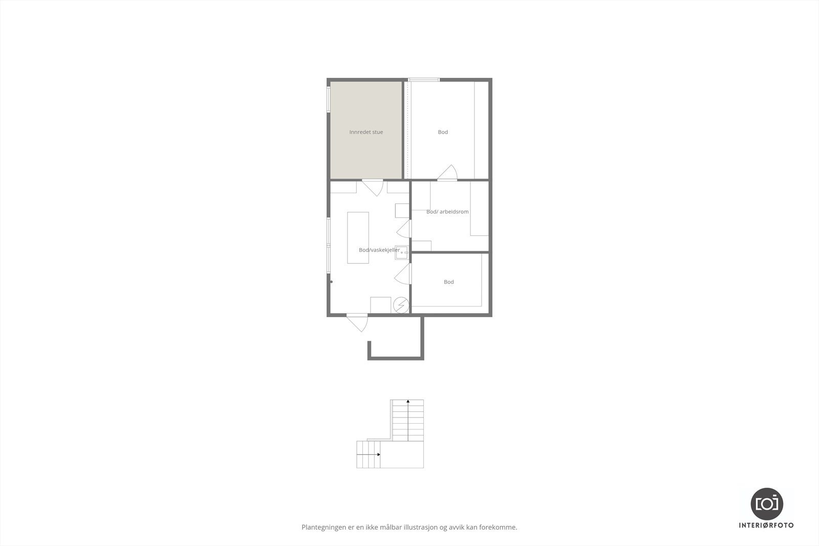 Plantegning Galleribilde