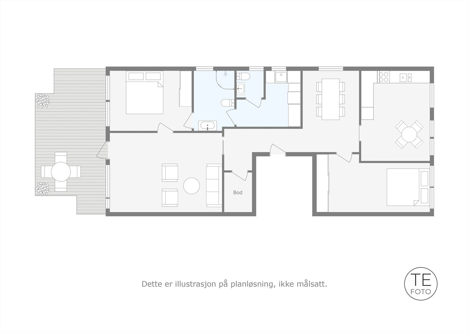 Plantegning. Galleribilde