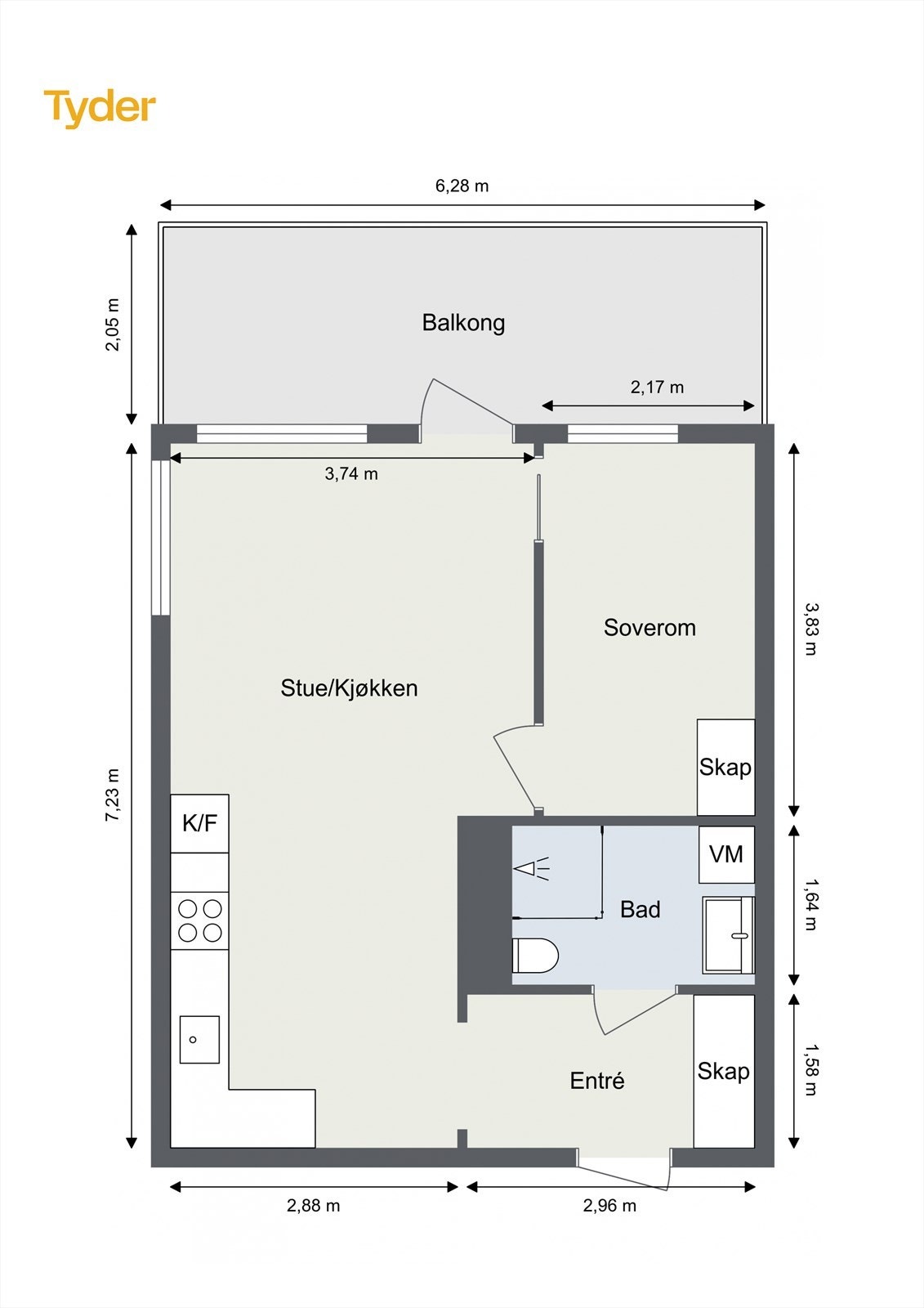 Planløsning Galleribilde