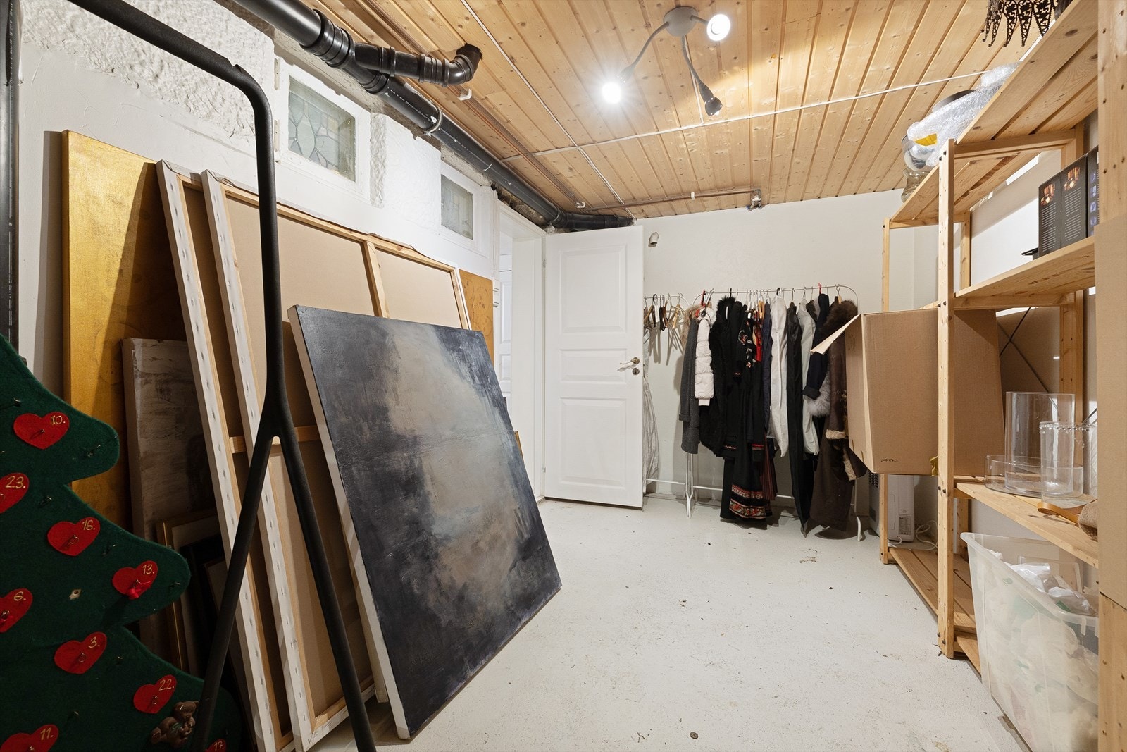 Her er det godt med lagringsmuligheter. Galleribilde