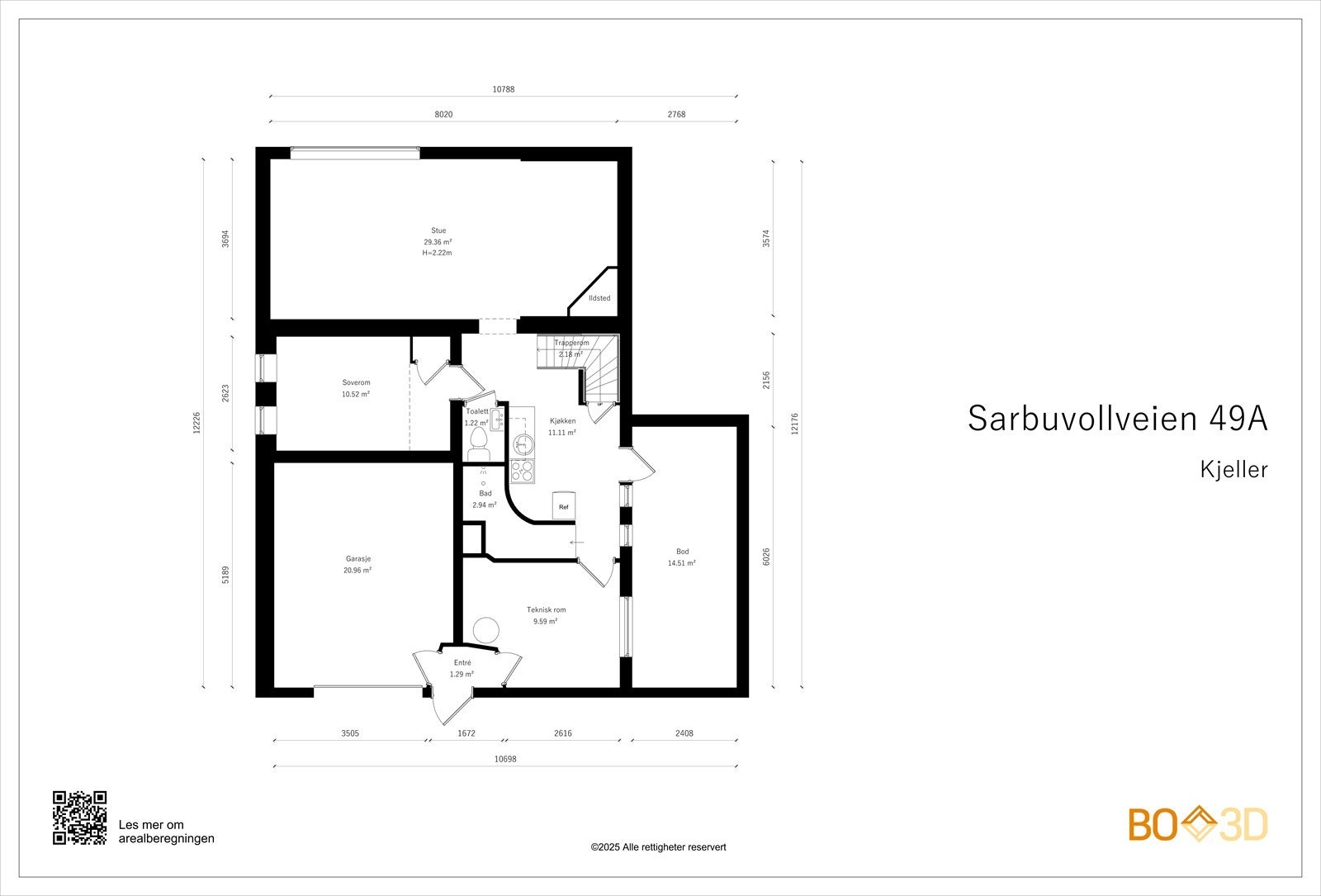 Sarbuvollveien 49 A - Kjeller. Galleribilde